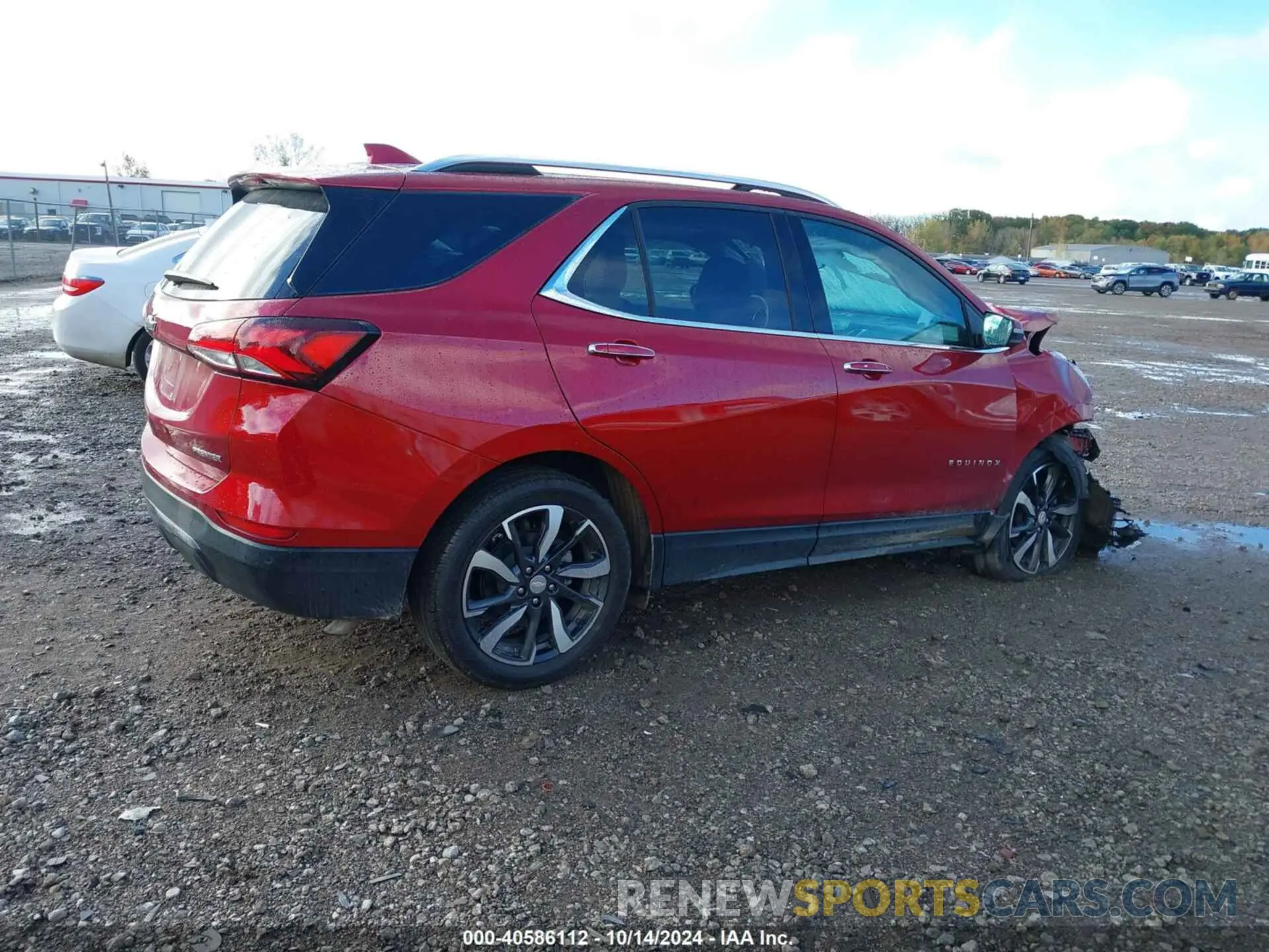 4 Photograph of a damaged car 3GNAXNEV6NS171652 CHEVROLET EQUINOX 2022