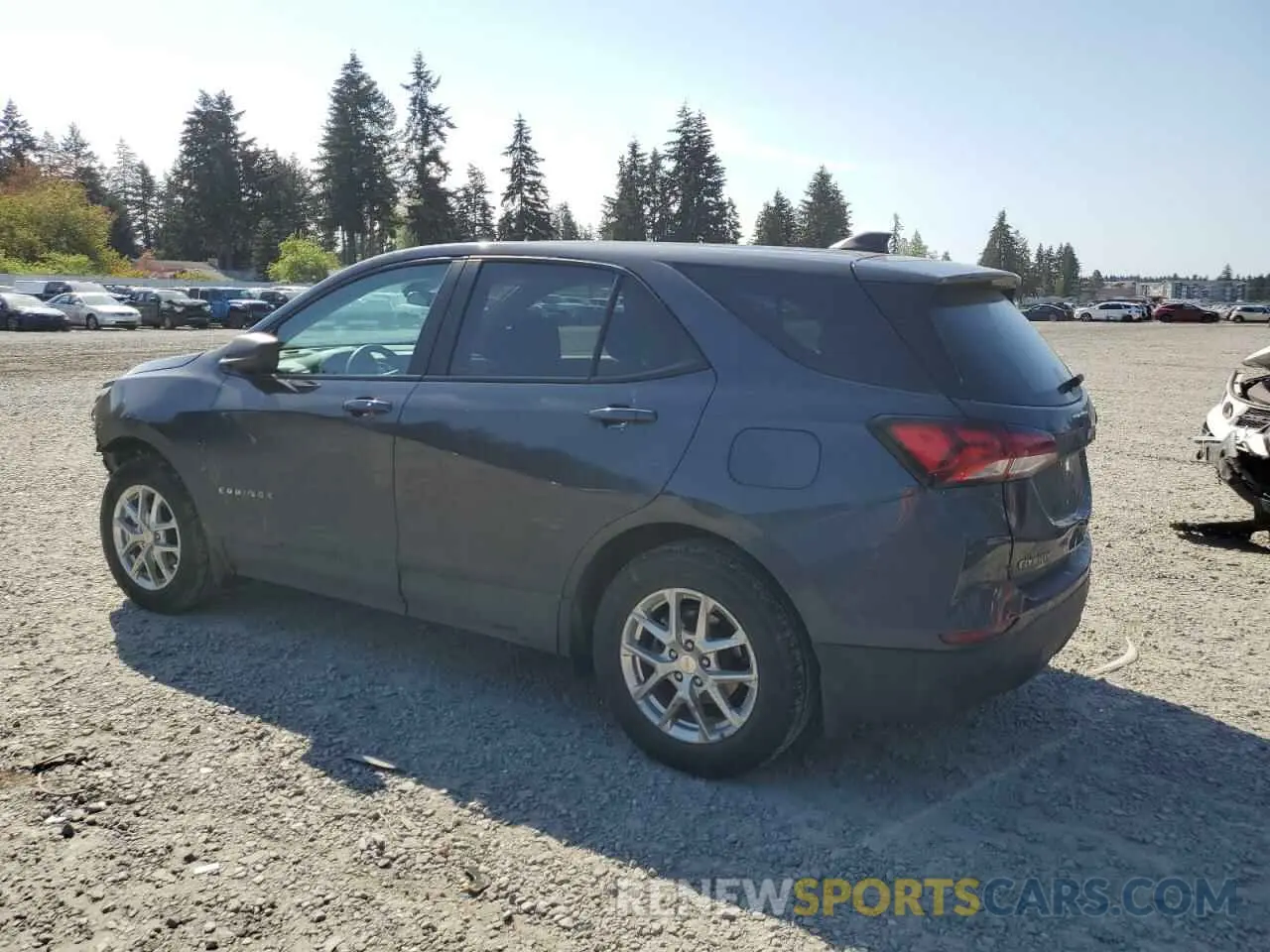 2 Photograph of a damaged car 3GNAXSEV0NS176070 CHEVROLET EQUINOX 2022