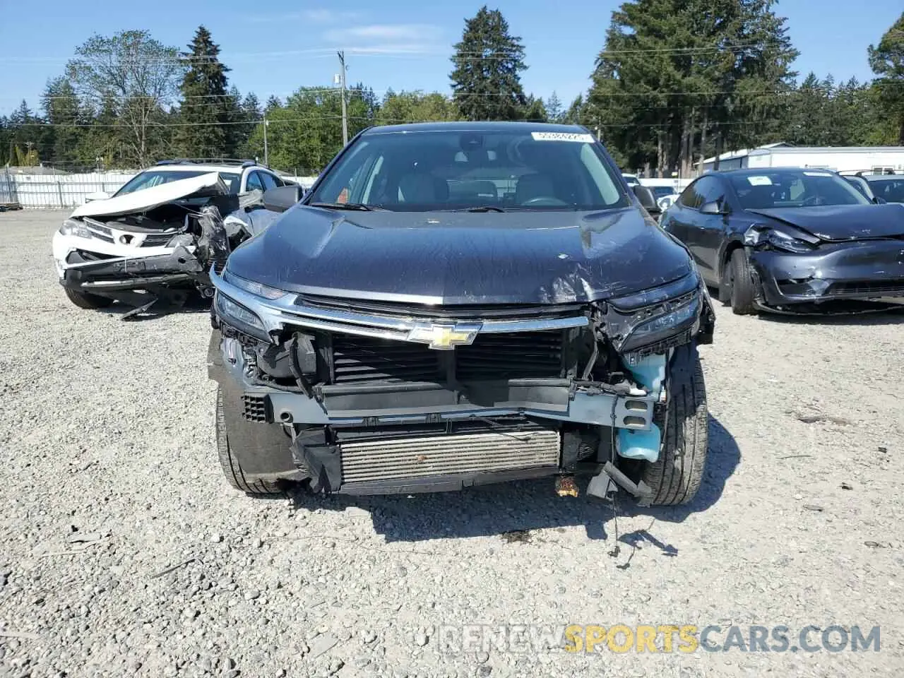 5 Photograph of a damaged car 3GNAXSEV0NS176070 CHEVROLET EQUINOX 2022