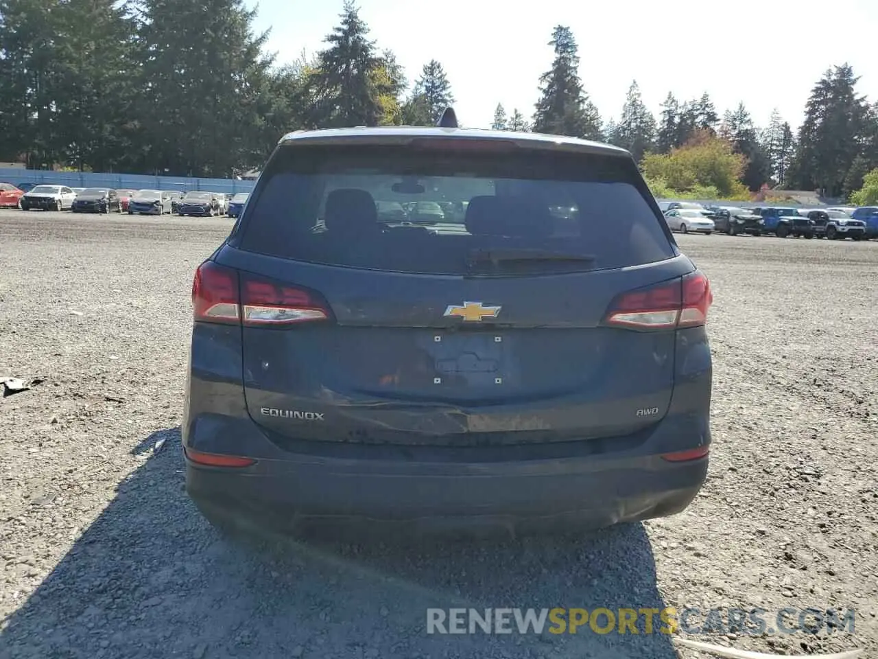 6 Photograph of a damaged car 3GNAXSEV0NS176070 CHEVROLET EQUINOX 2022