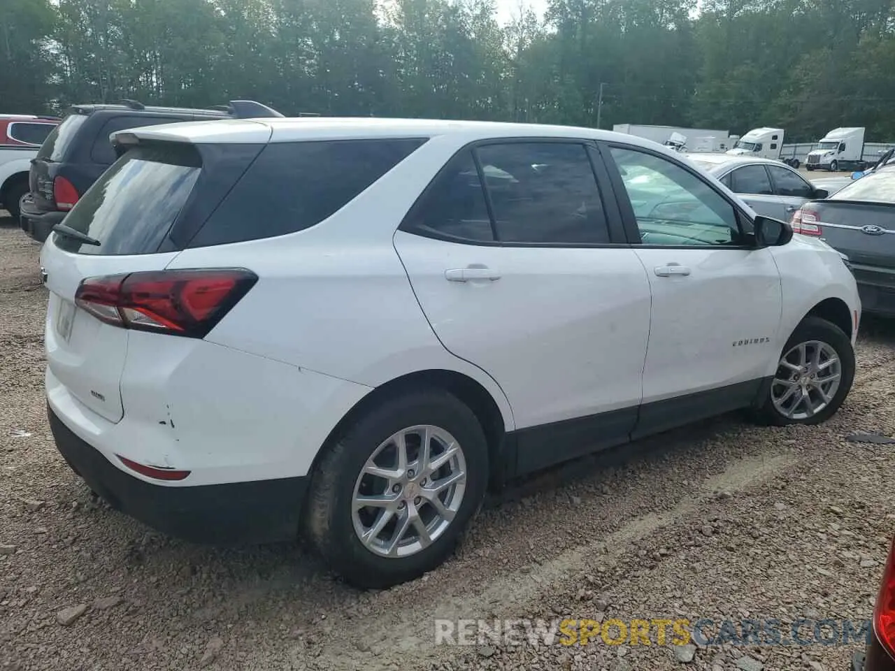 3 Photograph of a damaged car 3GNAXSEV0NS207690 CHEVROLET EQUINOX 2022