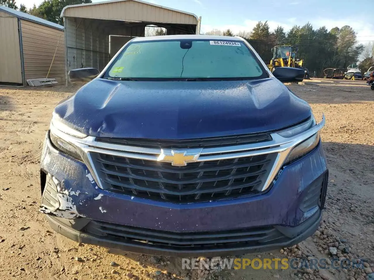 5 Photograph of a damaged car 3GNAXSEV2NS174482 CHEVROLET EQUINOX 2022