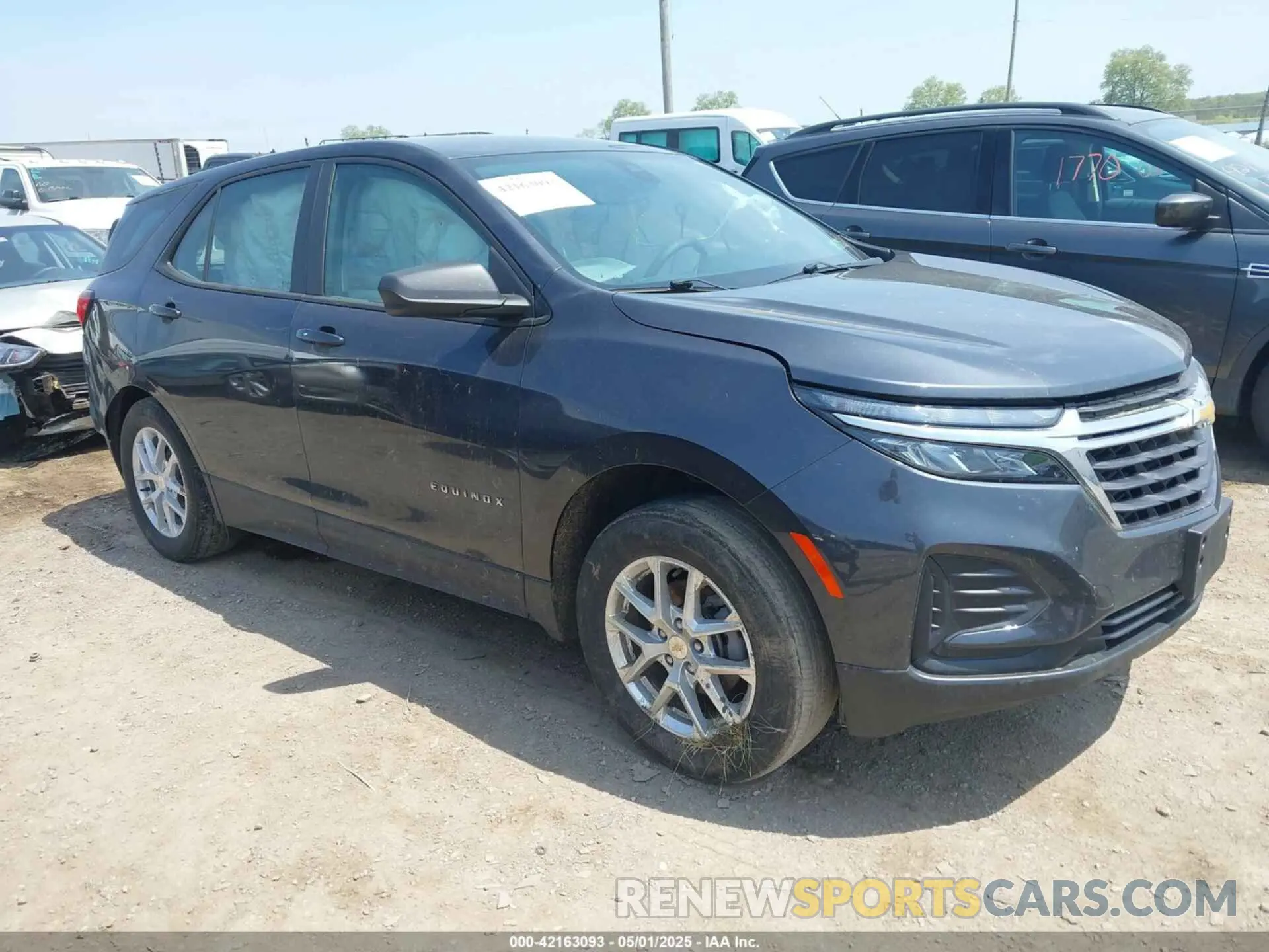 1 Photograph of a damaged car 3GNAXSEV3NS160445 CHEVROLET EQUINOX 2022