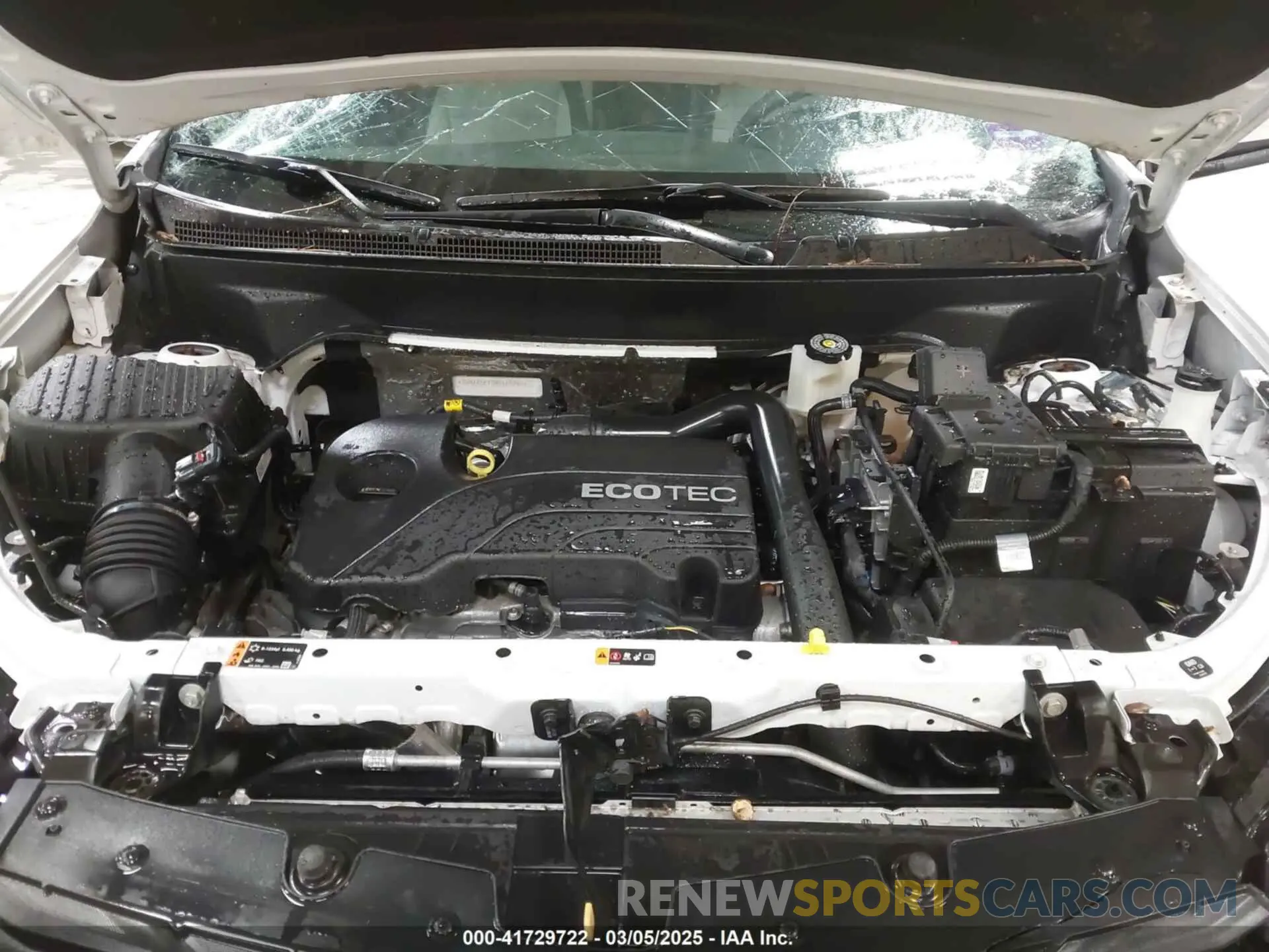 10 Photograph of a damaged car 3GNAXSEV3NS170280 CHEVROLET EQUINOX 2022
