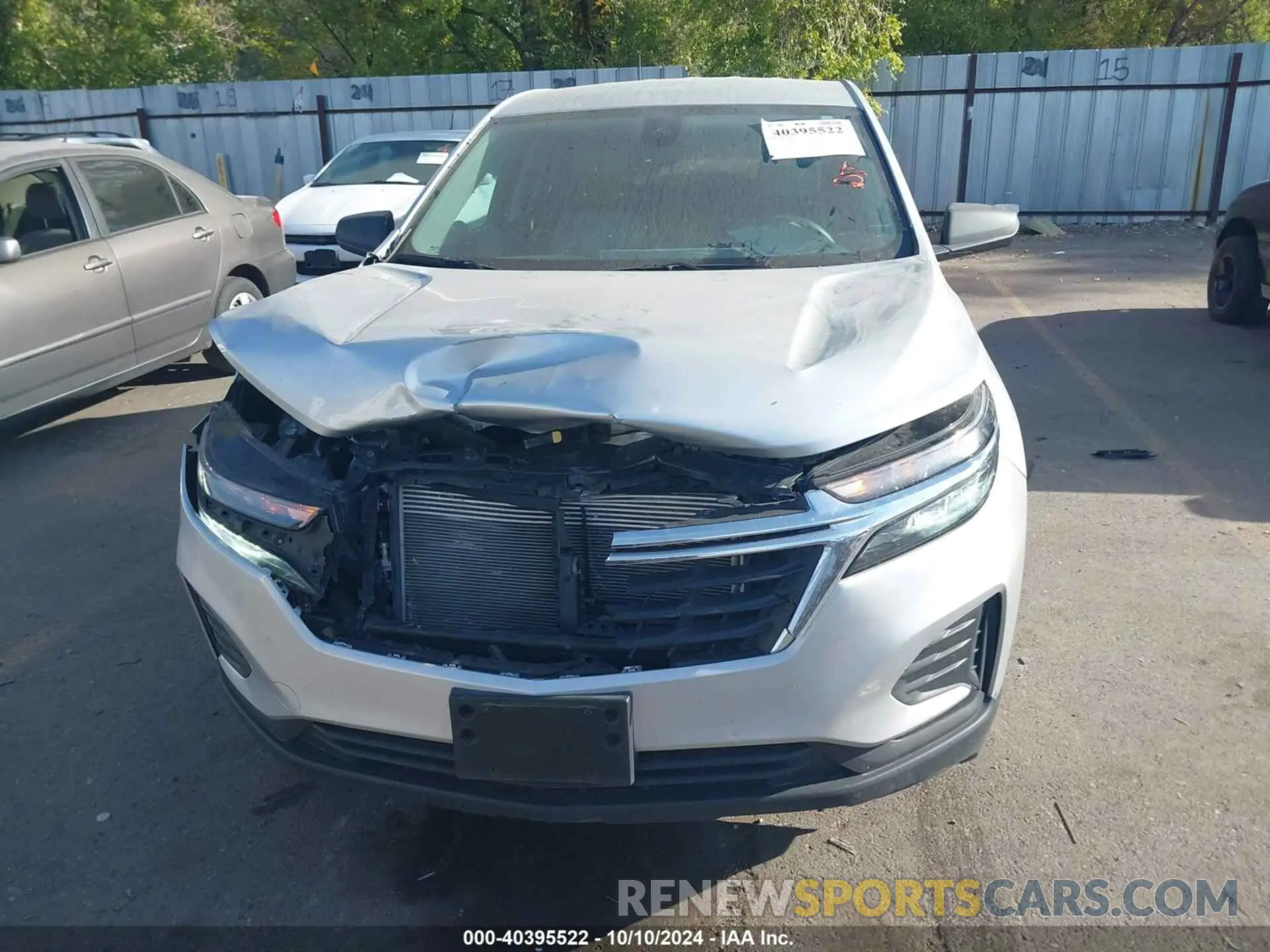 12 Photograph of a damaged car 3GNAXSEV4NS150099 CHEVROLET EQUINOX 2022