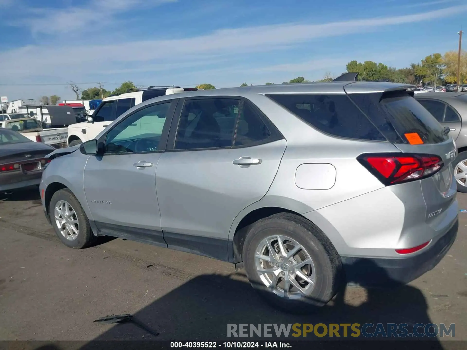 14 Photograph of a damaged car 3GNAXSEV4NS150099 CHEVROLET EQUINOX 2022