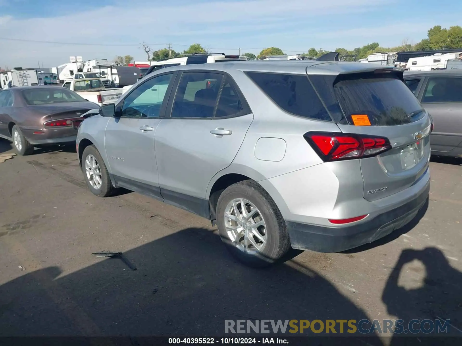 3 Photograph of a damaged car 3GNAXSEV4NS150099 CHEVROLET EQUINOX 2022
