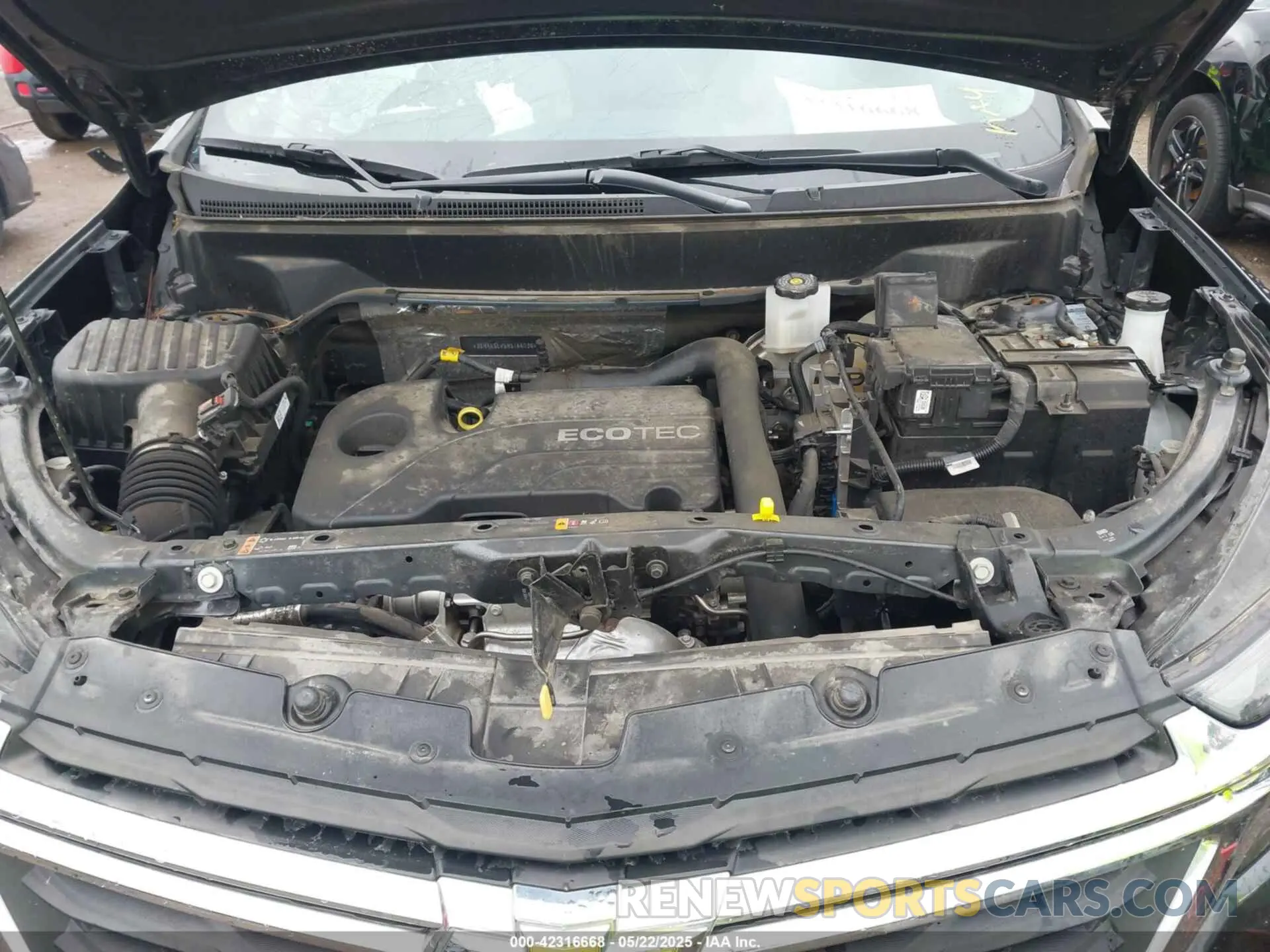 10 Photograph of a damaged car 3GNAXSEV5NS166036 CHEVROLET EQUINOX 2022