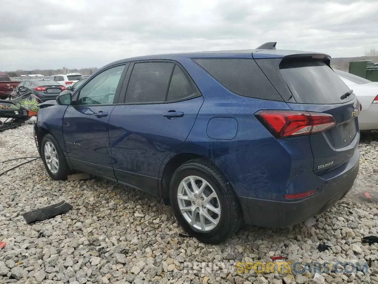 2 Photograph of a damaged car 3GNAXSEV5NS228180 CHEVROLET EQUINOX 2022