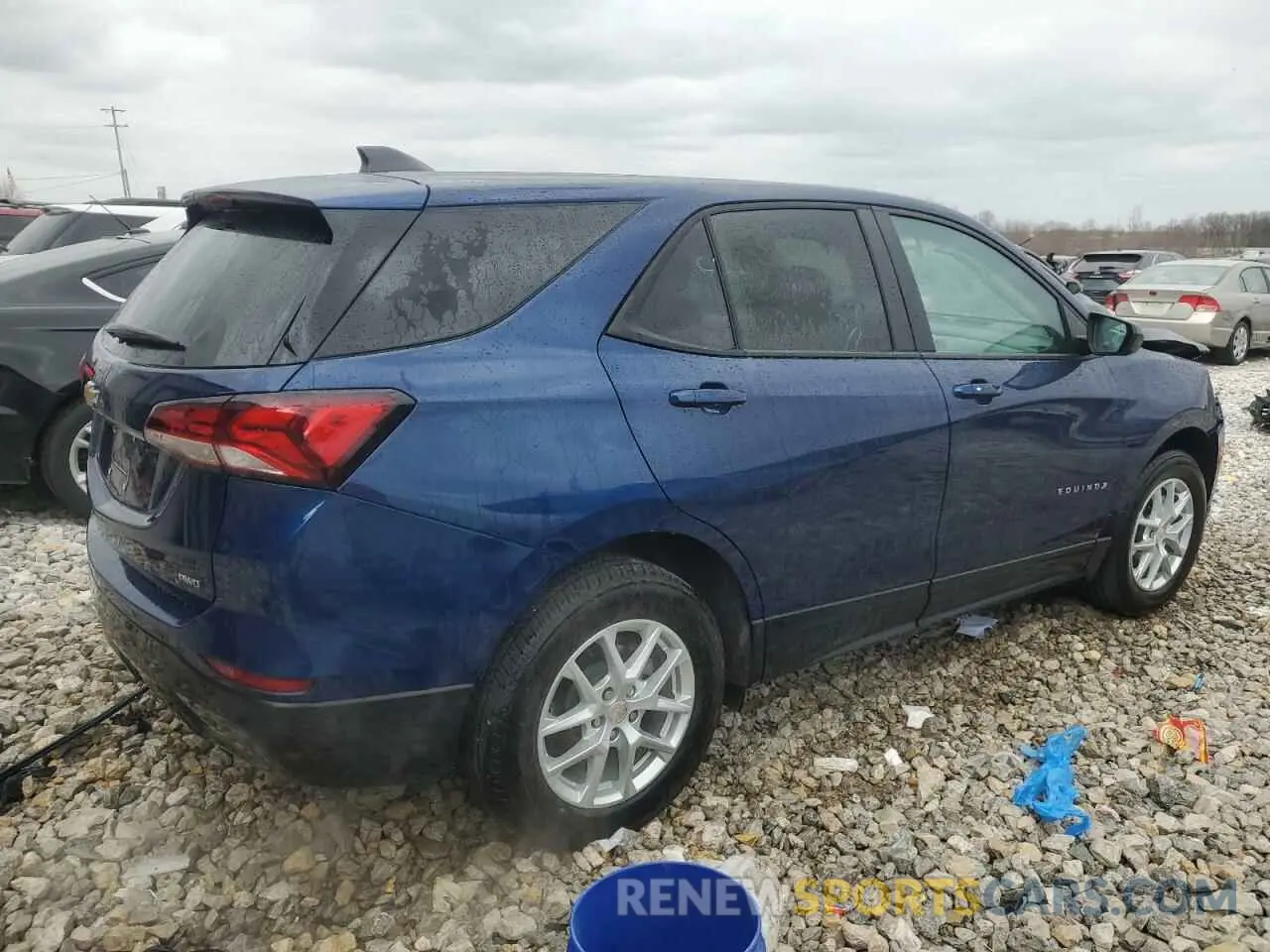 3 Photograph of a damaged car 3GNAXSEV5NS228180 CHEVROLET EQUINOX 2022