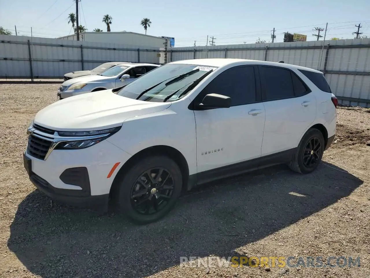 1 Photograph of a damaged car 3GNAXSEV5NS239261 CHEVROLET EQUINOX 2022