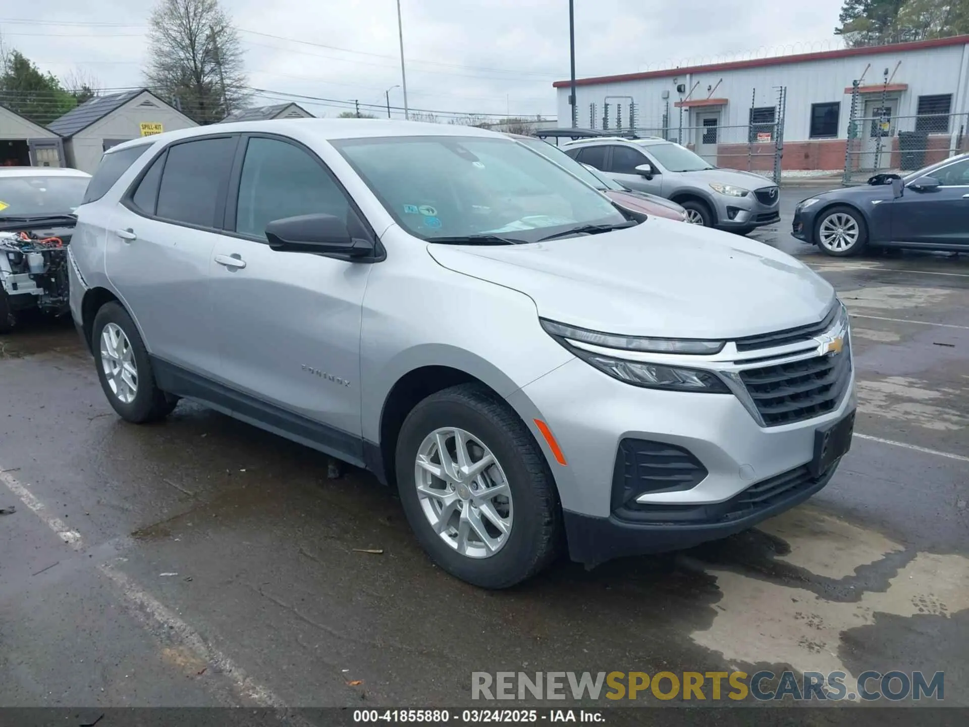 1 Photograph of a damaged car 3GNAXSEV9NS175452 CHEVROLET EQUINOX 2022