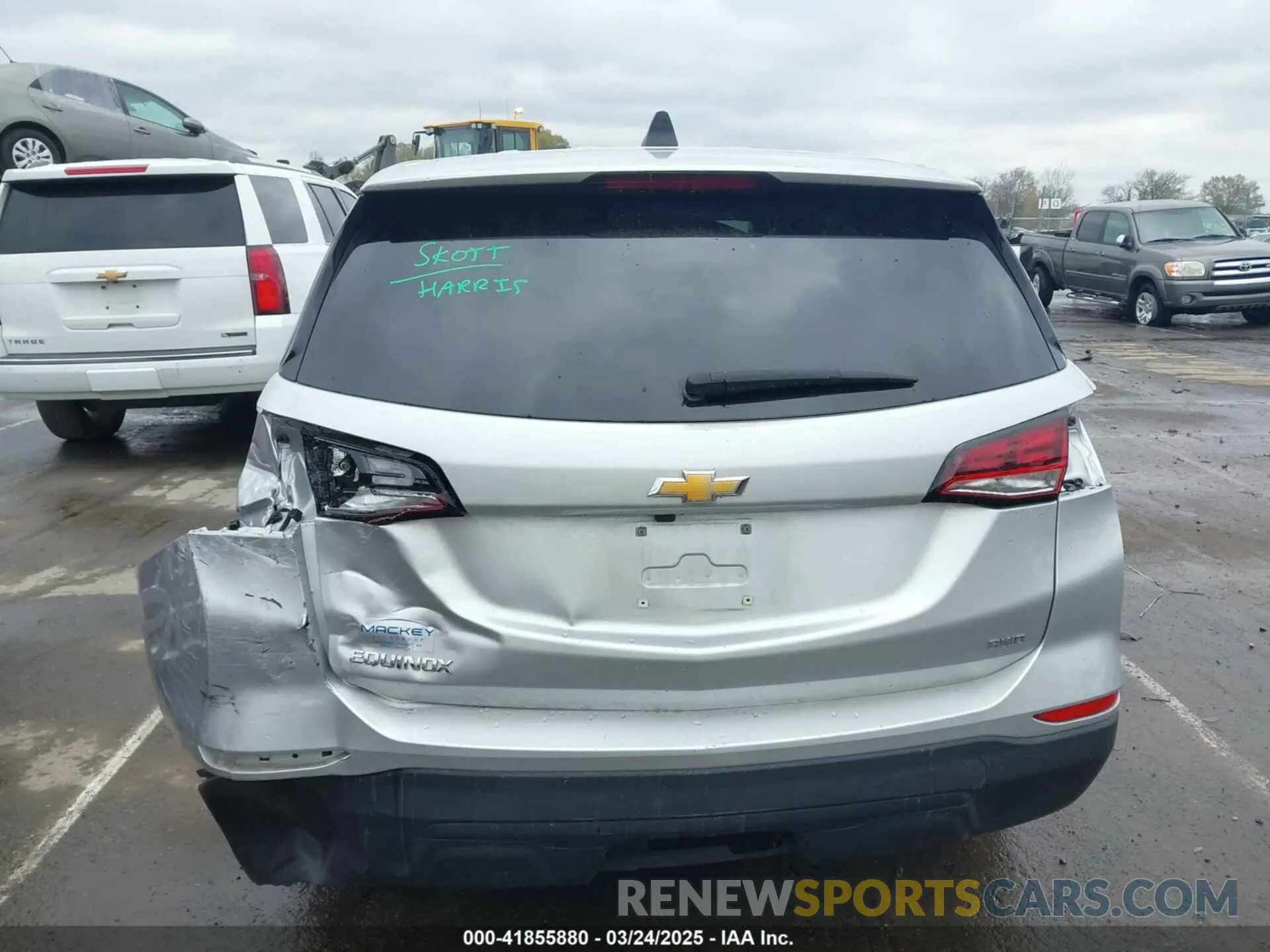 16 Photograph of a damaged car 3GNAXSEV9NS175452 CHEVROLET EQUINOX 2022