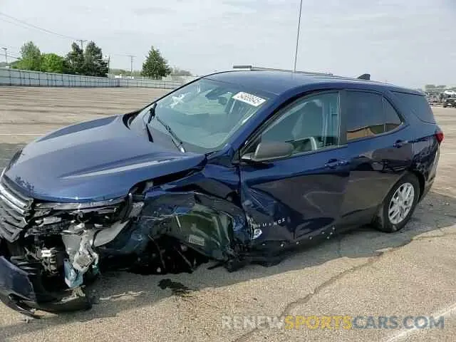 14 Photograph of a damaged car 3GNAXSEVXNS165545 CHEVROLET EQUINOX 2022