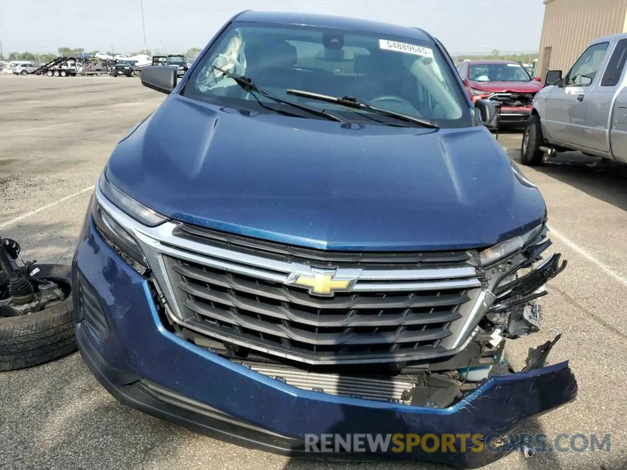 5 Photograph of a damaged car 3GNAXSEVXNS165545 CHEVROLET EQUINOX 2022