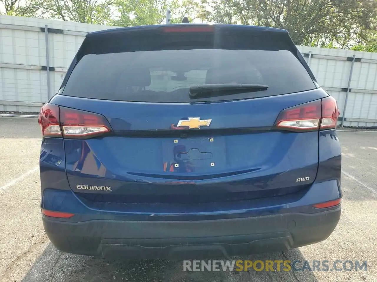 6 Photograph of a damaged car 3GNAXSEVXNS165545 CHEVROLET EQUINOX 2022