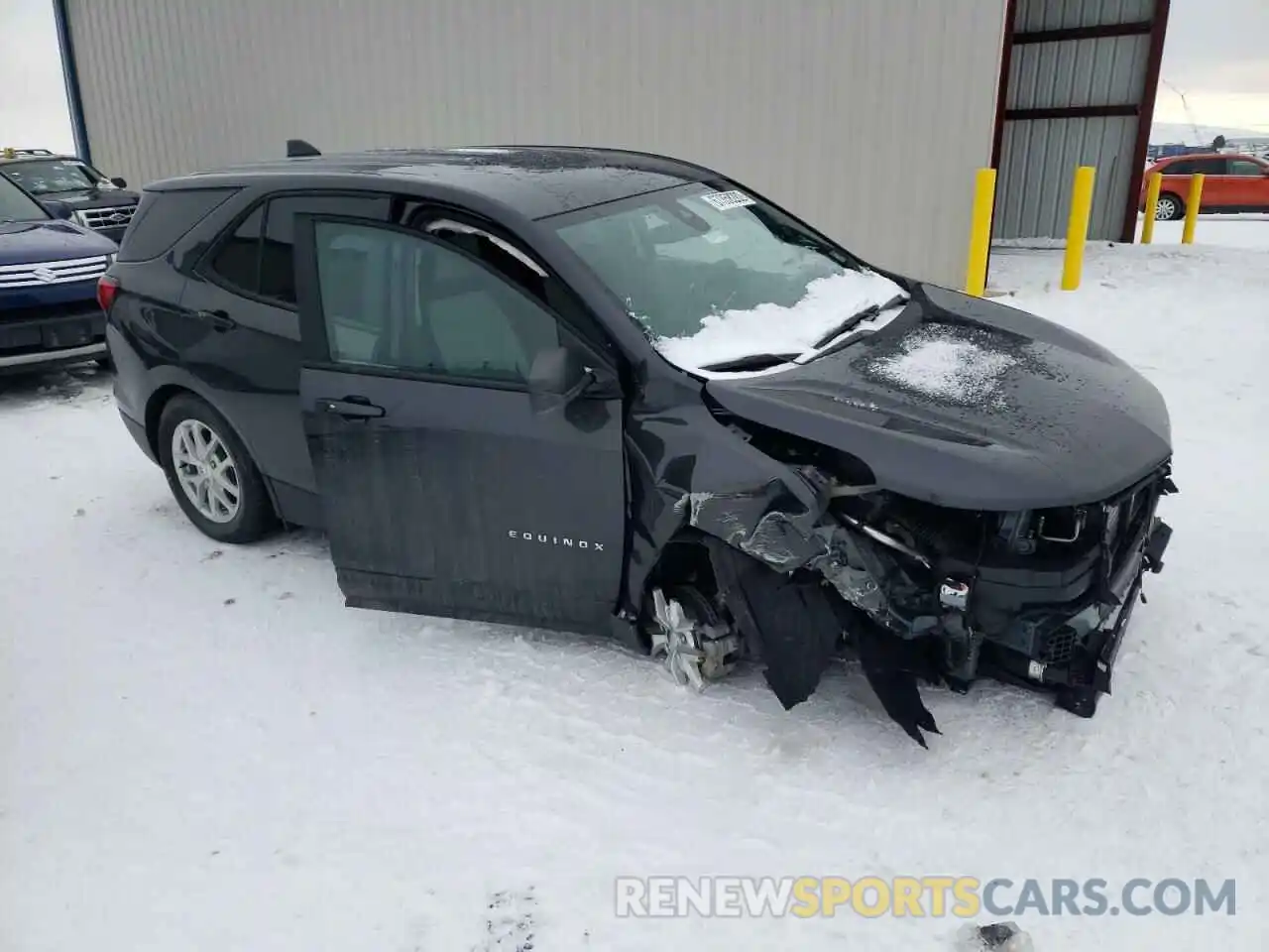 4 Photograph of a damaged car 3GNAXSEVXNS175265 CHEVROLET EQUINOX 2022