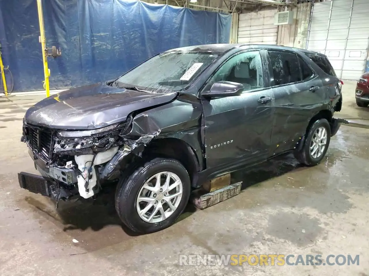 1 Photograph of a damaged car 3GNAXSEVXNS222942 CHEVROLET EQUINOX 2022