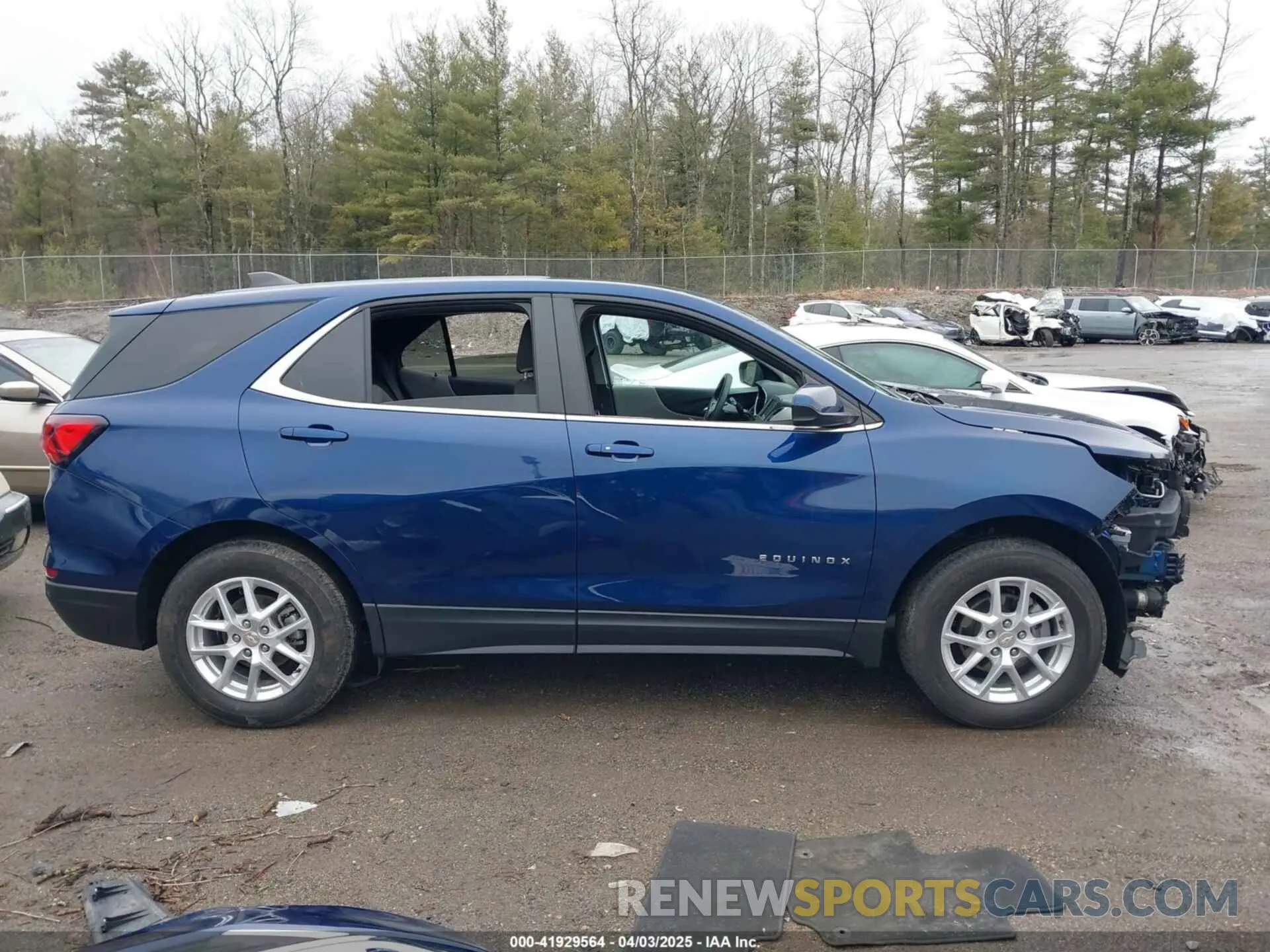 14 Photograph of a damaged car 3GNAXTEV0NL150455 CHEVROLET EQUINOX 2022