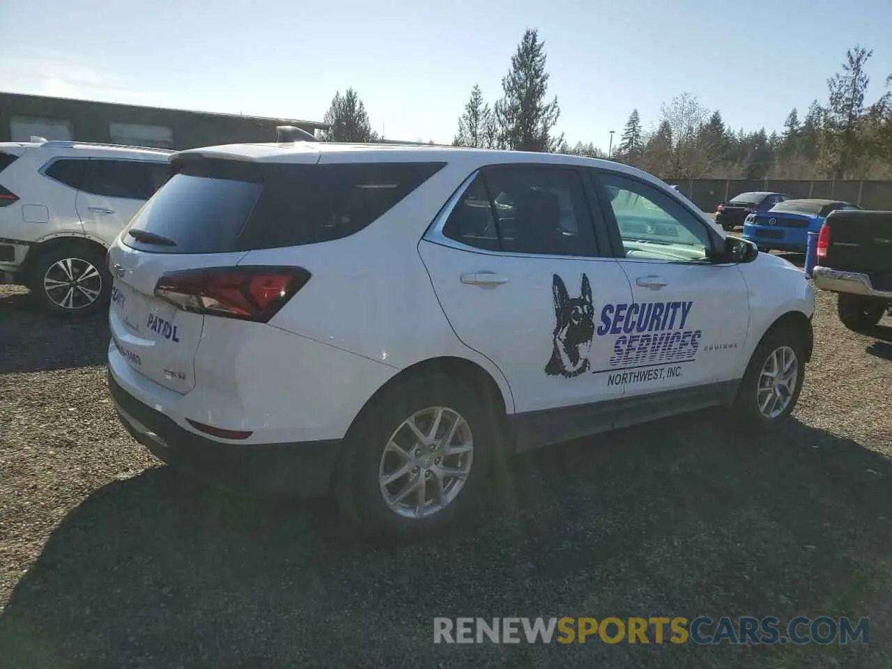 3 Photograph of a damaged car 3GNAXTEV1NL134670 CHEVROLET EQUINOX 2022