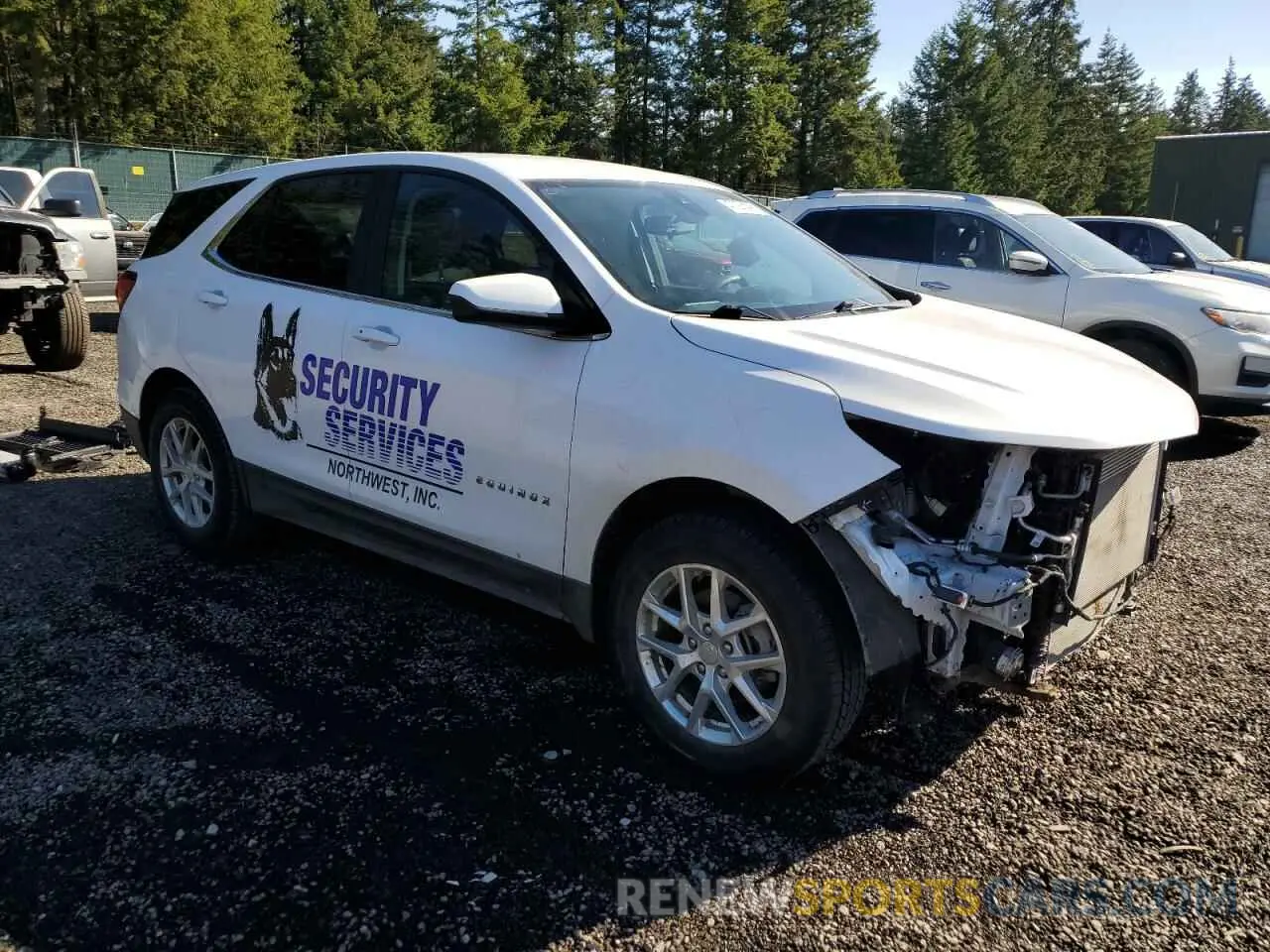 4 Photograph of a damaged car 3GNAXTEV1NL134670 CHEVROLET EQUINOX 2022