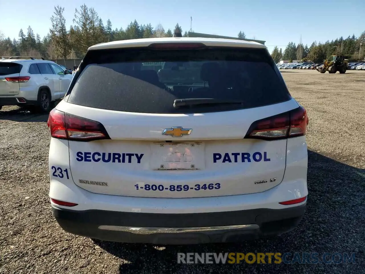 6 Photograph of a damaged car 3GNAXTEV1NL134670 CHEVROLET EQUINOX 2022