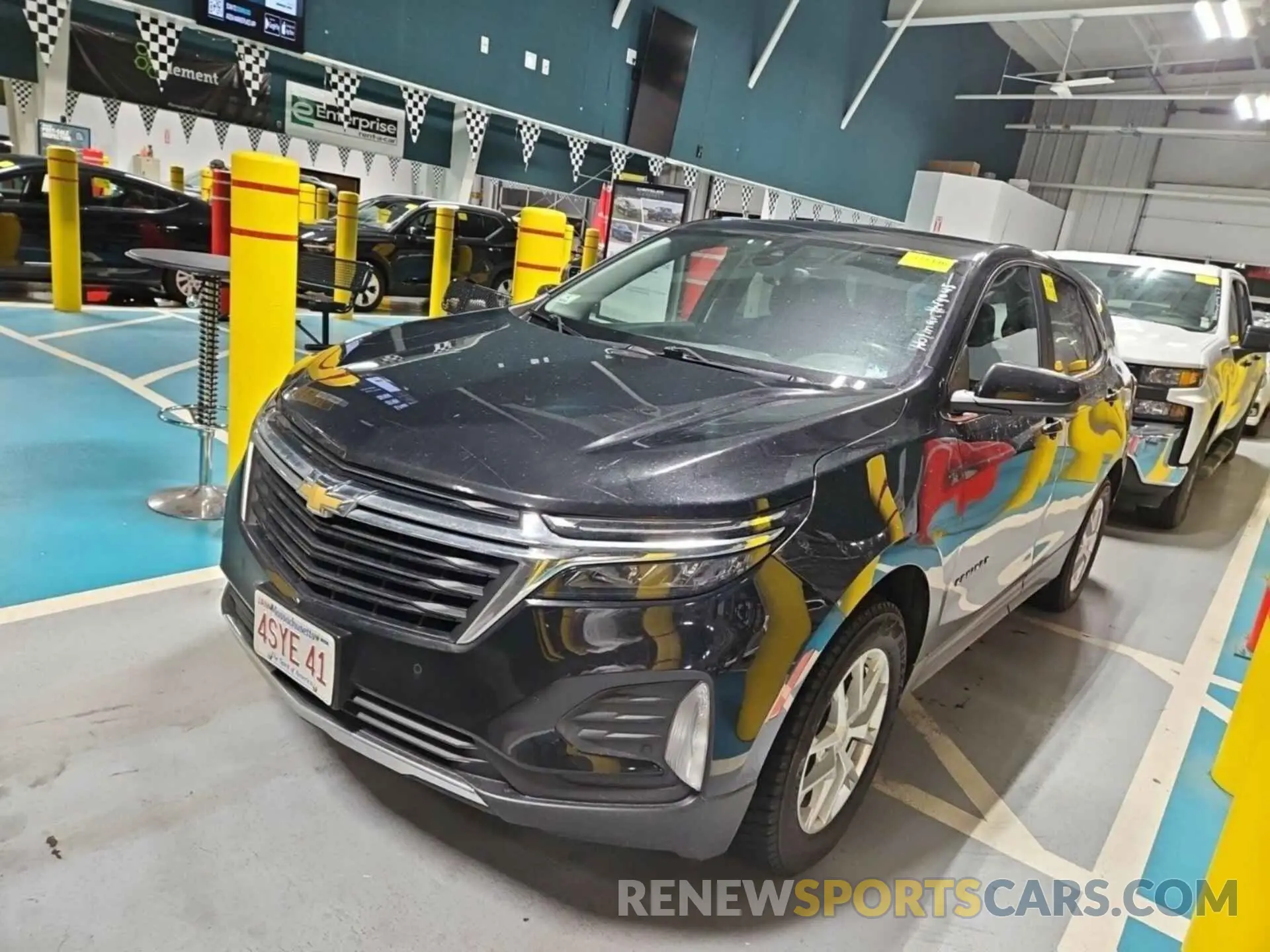 10 Photograph of a damaged car 3GNAXTEV1NL194531 CHEVROLET EQUINOX 2022