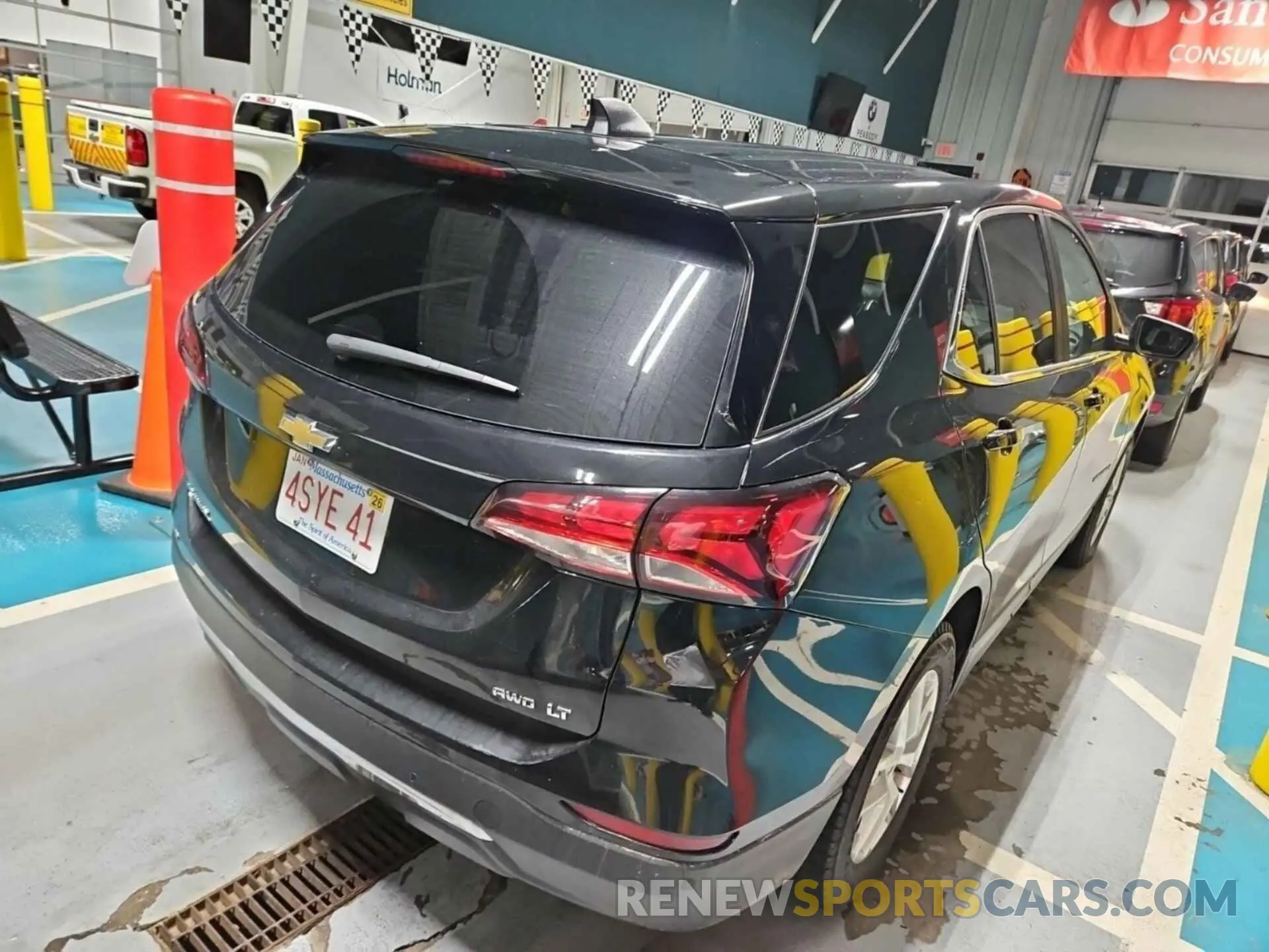 6 Photograph of a damaged car 3GNAXTEV1NL194531 CHEVROLET EQUINOX 2022