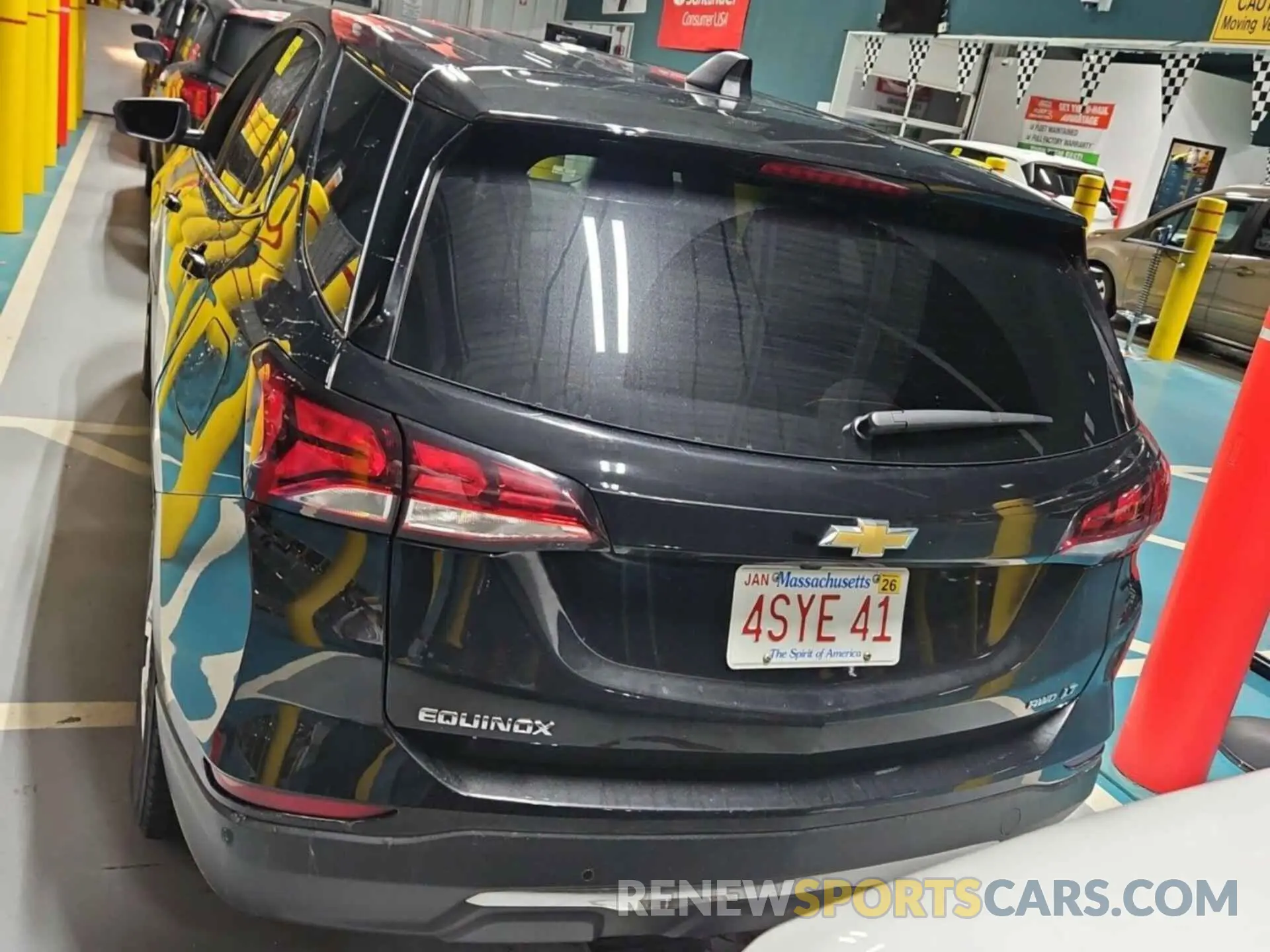 8 Photograph of a damaged car 3GNAXTEV1NL194531 CHEVROLET EQUINOX 2022