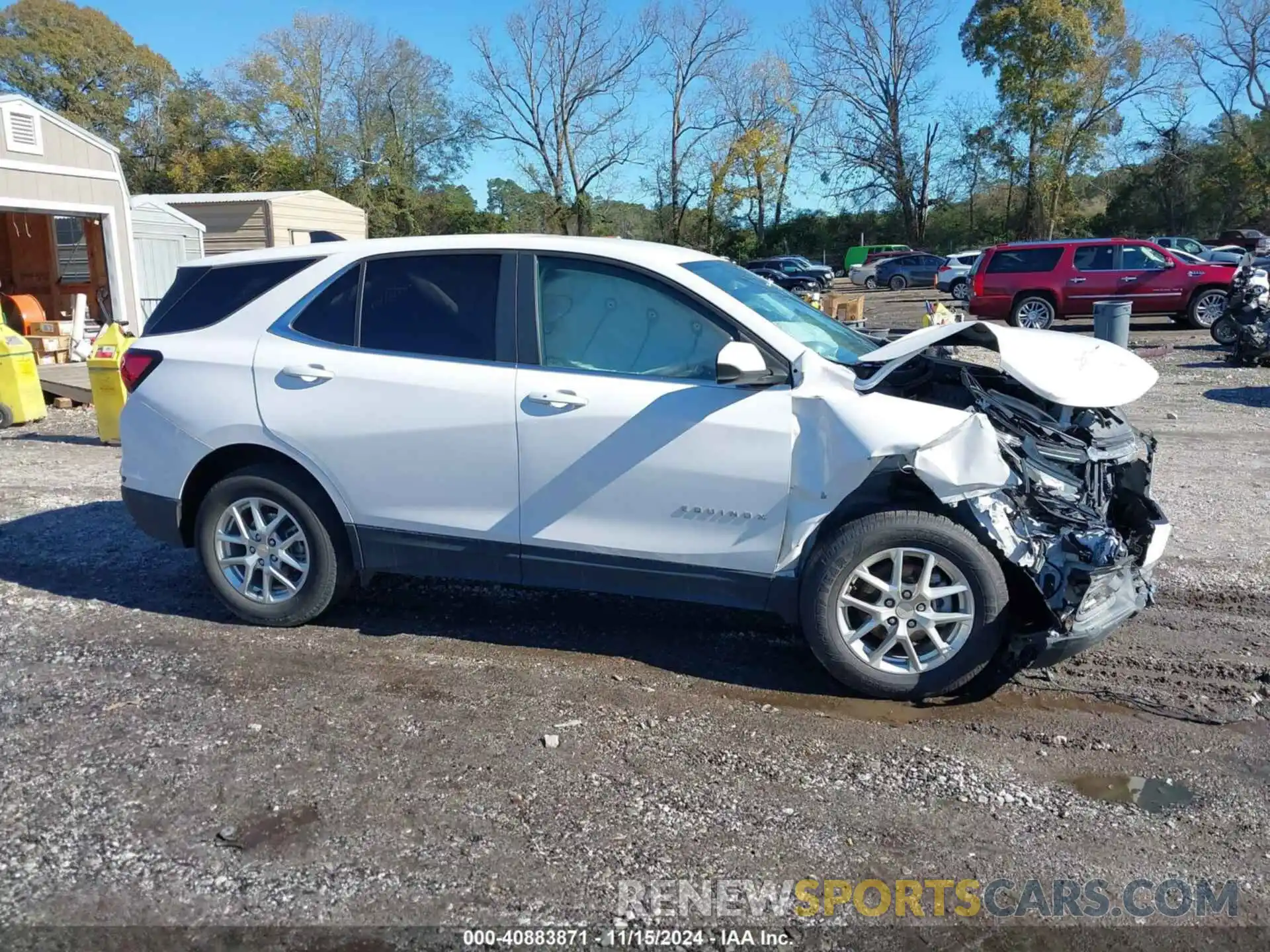 12 Photograph of a damaged car 3GNAXTEV2NL139666 CHEVROLET EQUINOX 2022