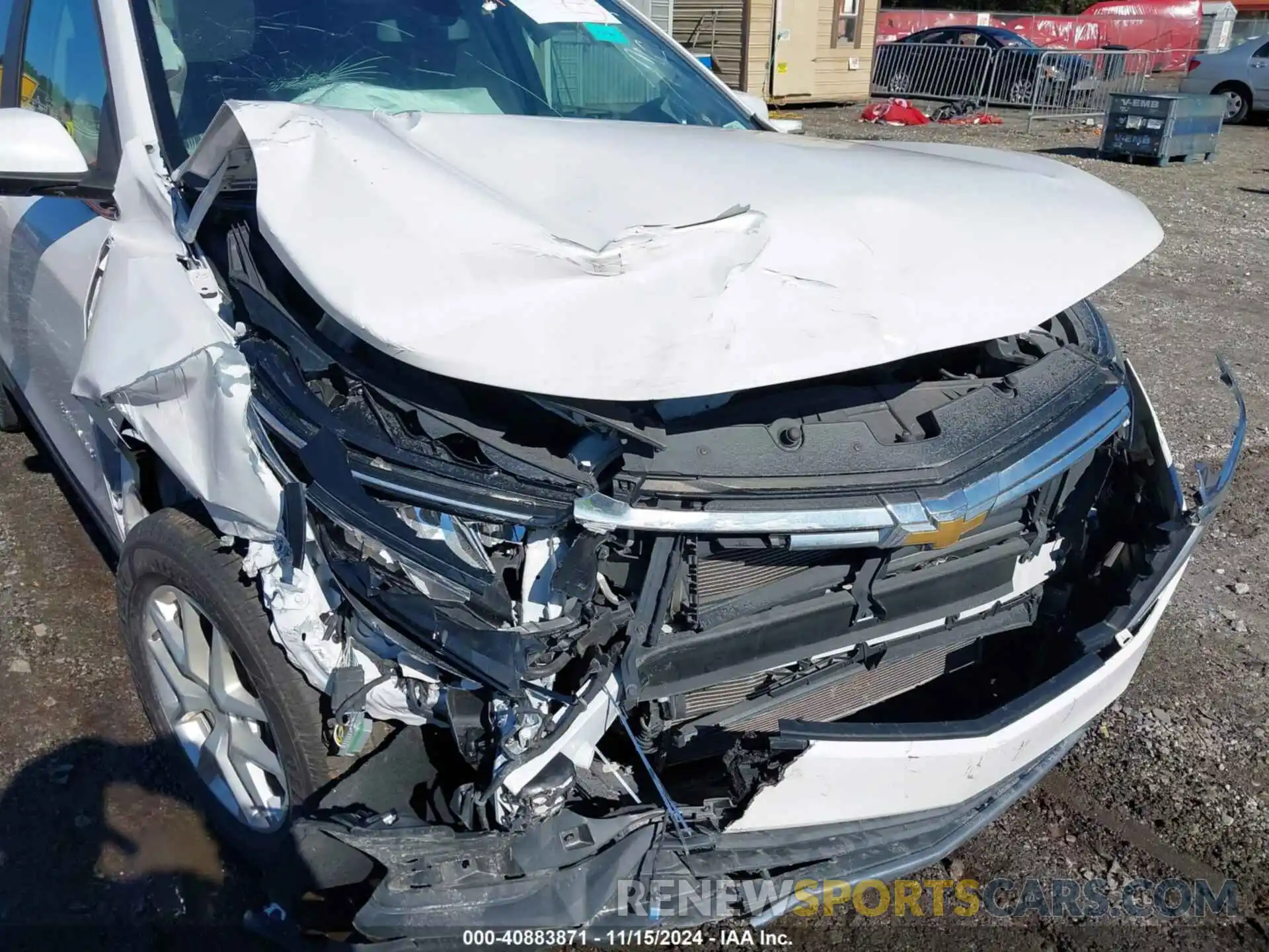 6 Photograph of a damaged car 3GNAXTEV2NL139666 CHEVROLET EQUINOX 2022