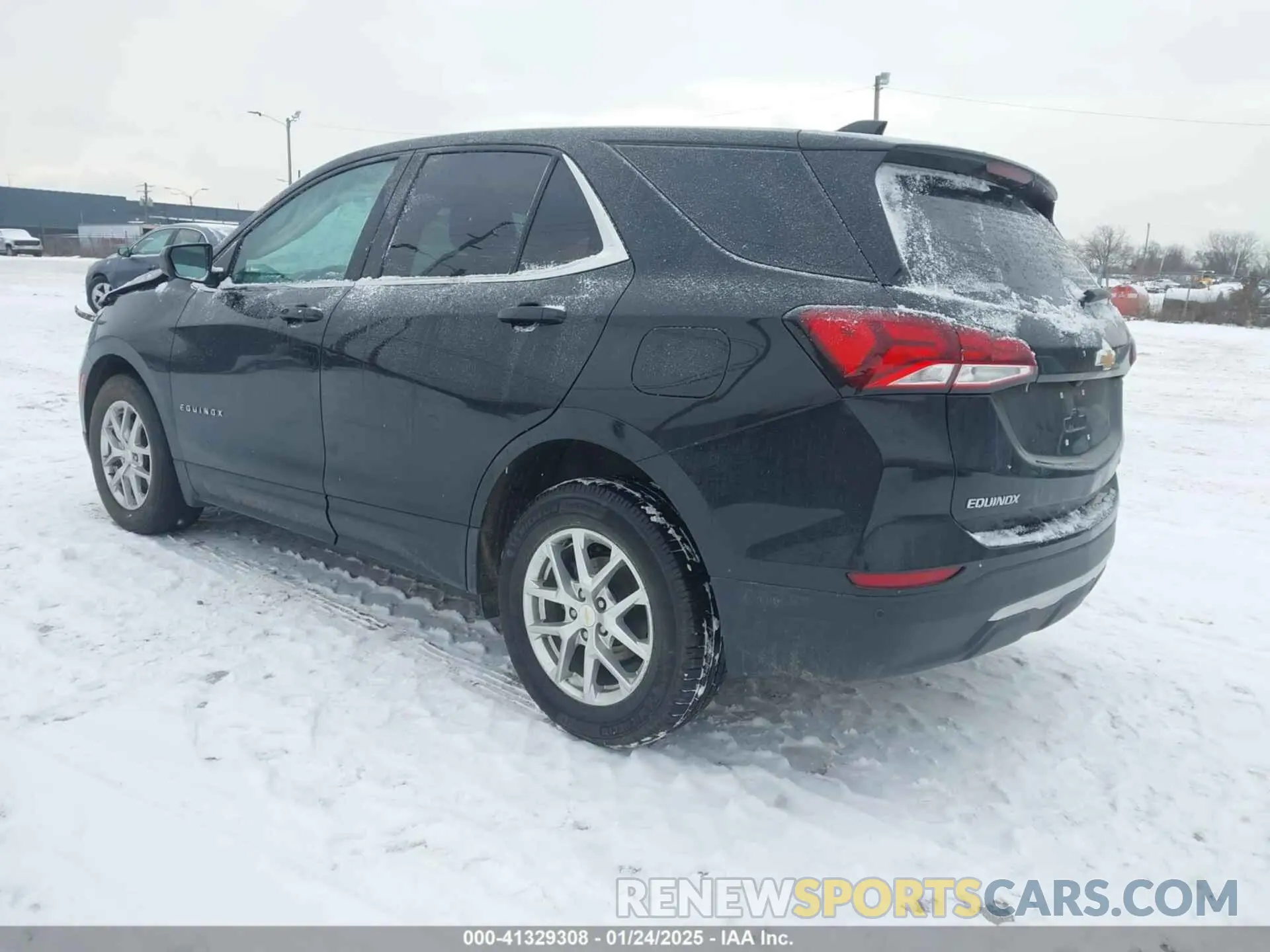 3 Photograph of a damaged car 3GNAXTEV5NL139466 CHEVROLET EQUINOX 2022