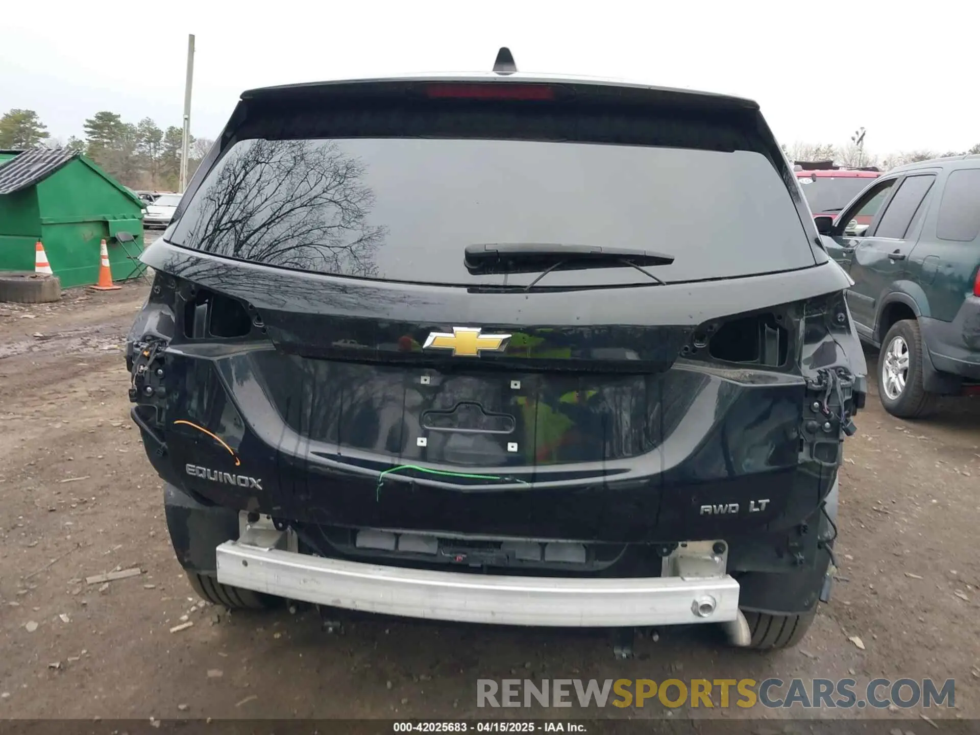17 Photograph of a damaged car 3GNAXTEV6NL179197 CHEVROLET EQUINOX 2022