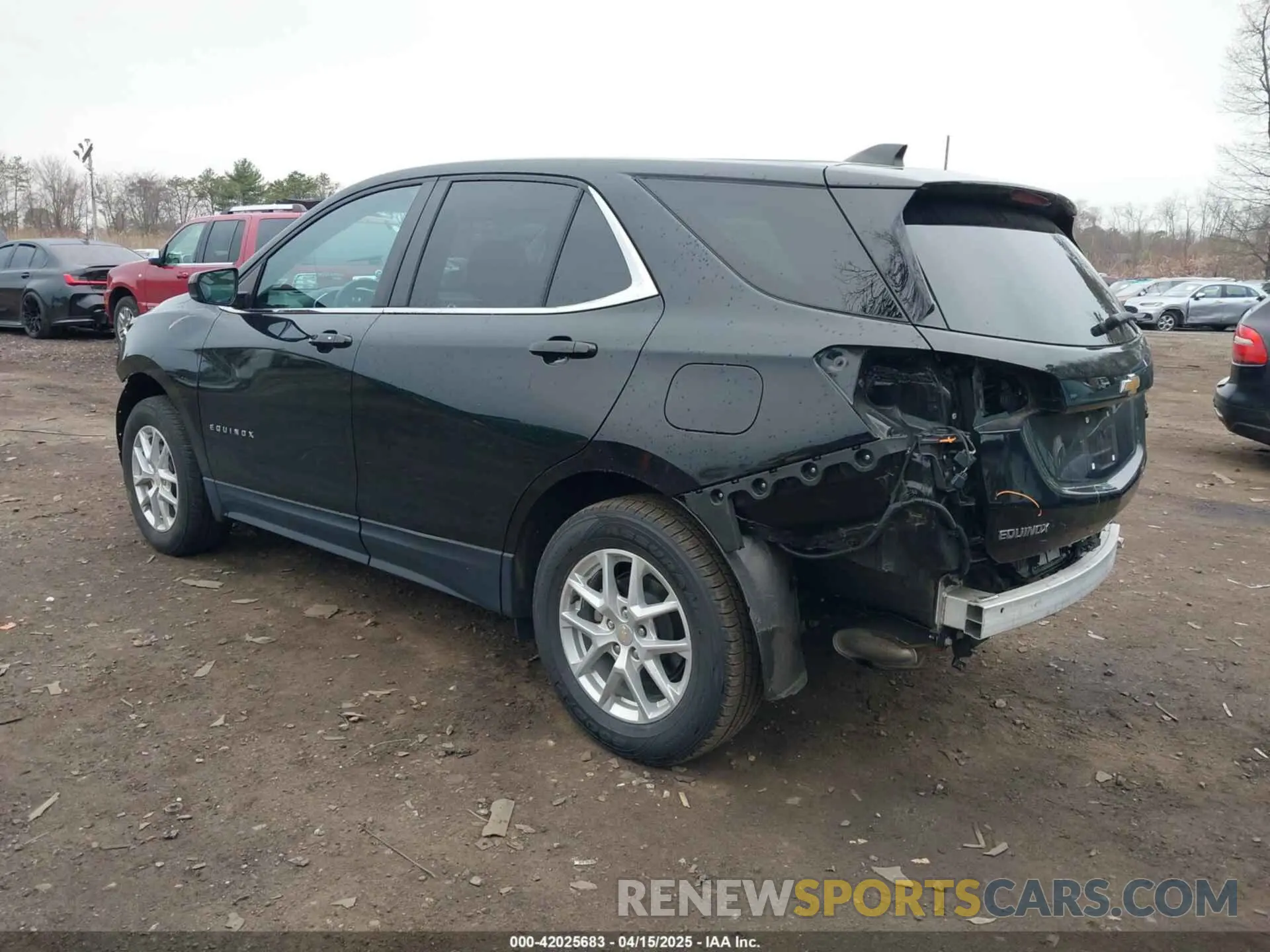 3 Photograph of a damaged car 3GNAXTEV6NL179197 CHEVROLET EQUINOX 2022