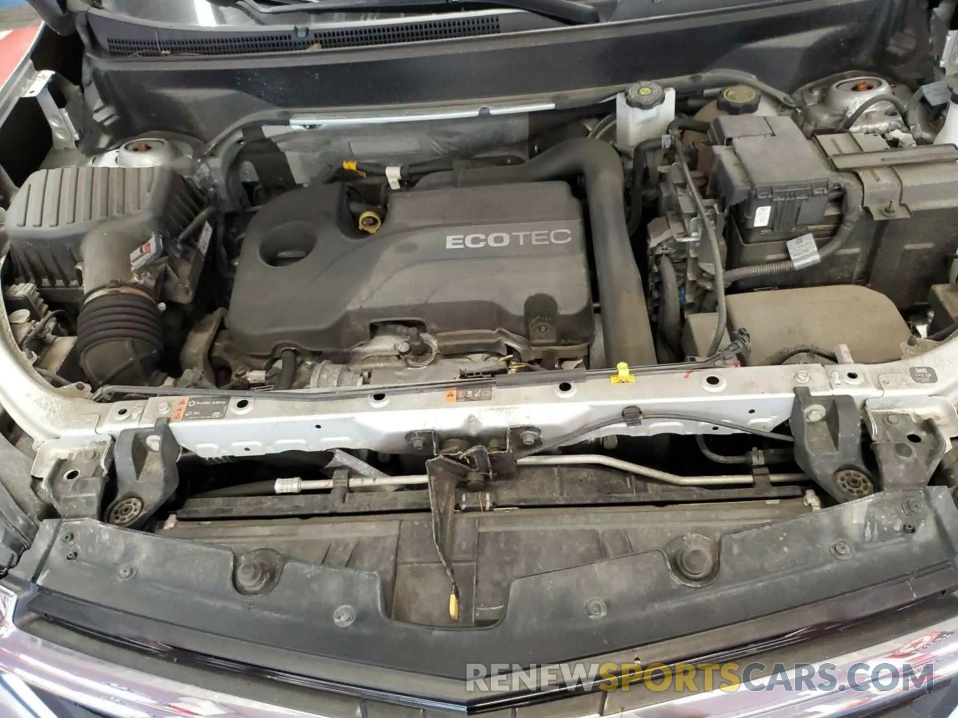 10 Photograph of a damaged car 3GNAXTEV8NL135587 CHEVROLET EQUINOX 2022