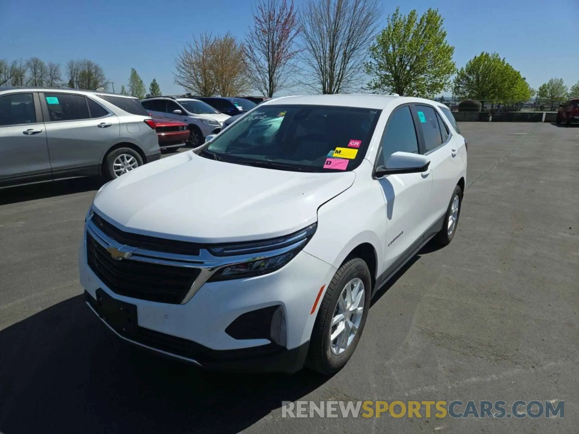 21 Photograph of a damaged car 3GNAXTEV8NL143348 CHEVROLET EQUINOX 2022