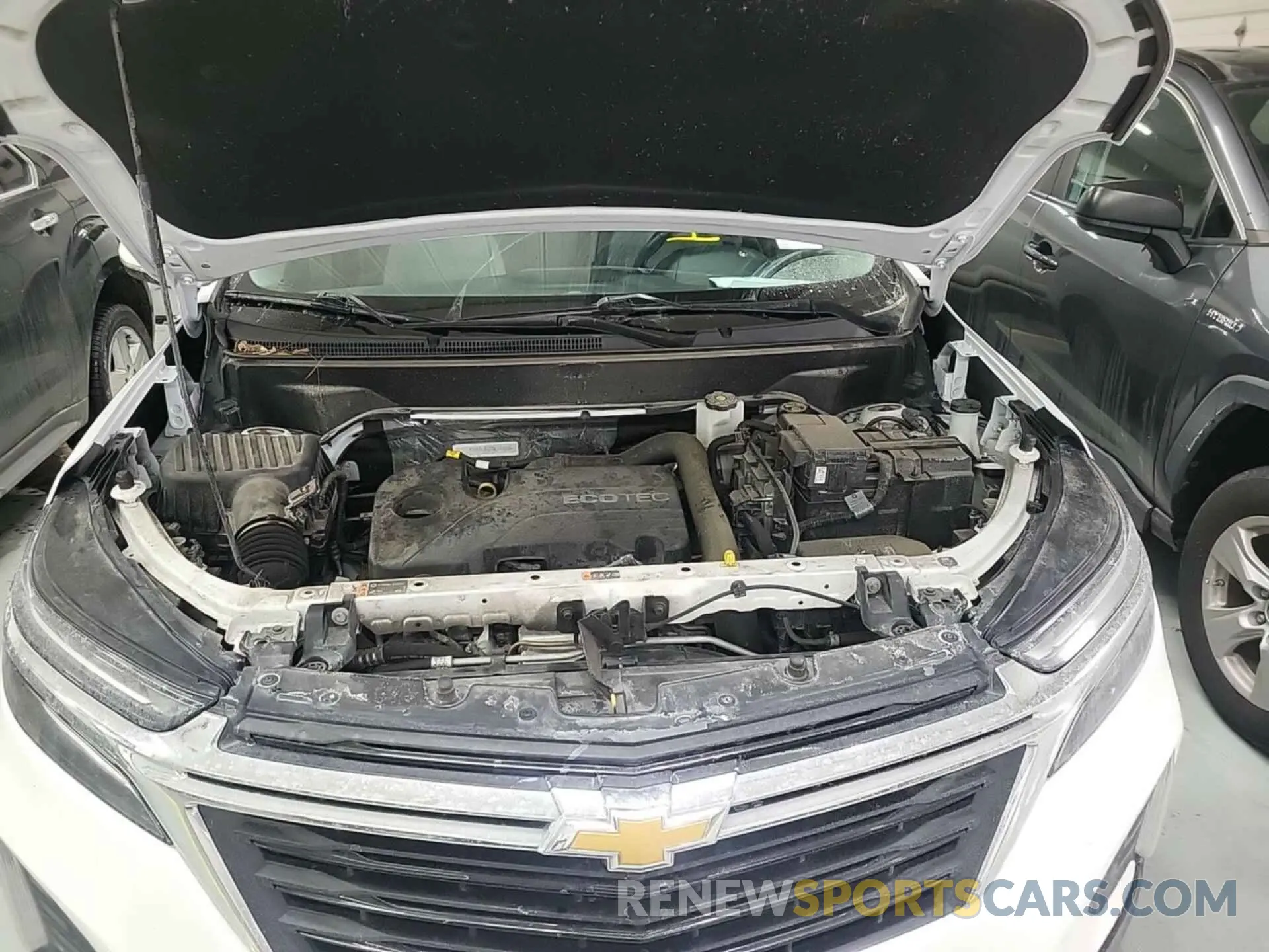 10 Photograph of a damaged car 3GNAXTEV9NL143066 CHEVROLET EQUINOX 2022