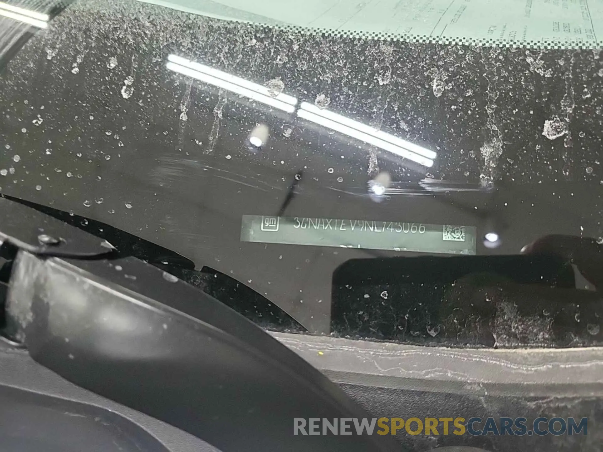 9 Photograph of a damaged car 3GNAXTEV9NL143066 CHEVROLET EQUINOX 2022