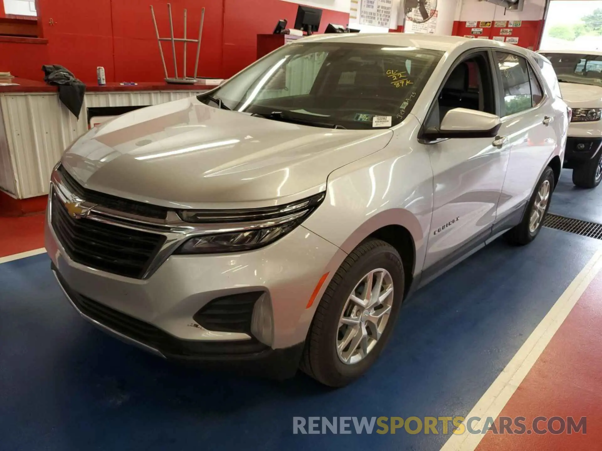7 Photograph of a damaged car 3GNAXTEV9NS133711 CHEVROLET EQUINOX 2022