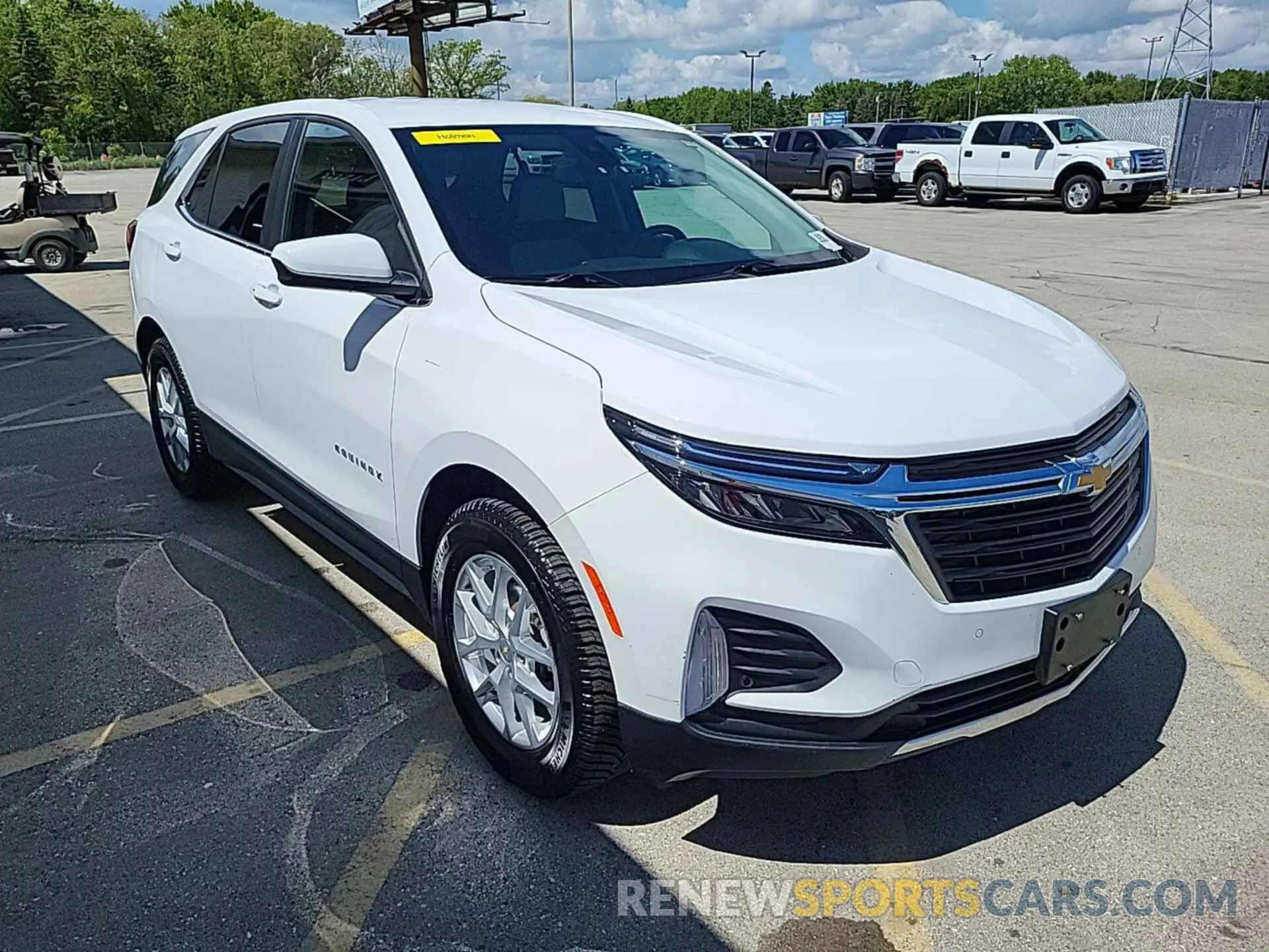 22 Photograph of a damaged car 3GNAXTEVXNL134991 CHEVROLET EQUINOX 2022