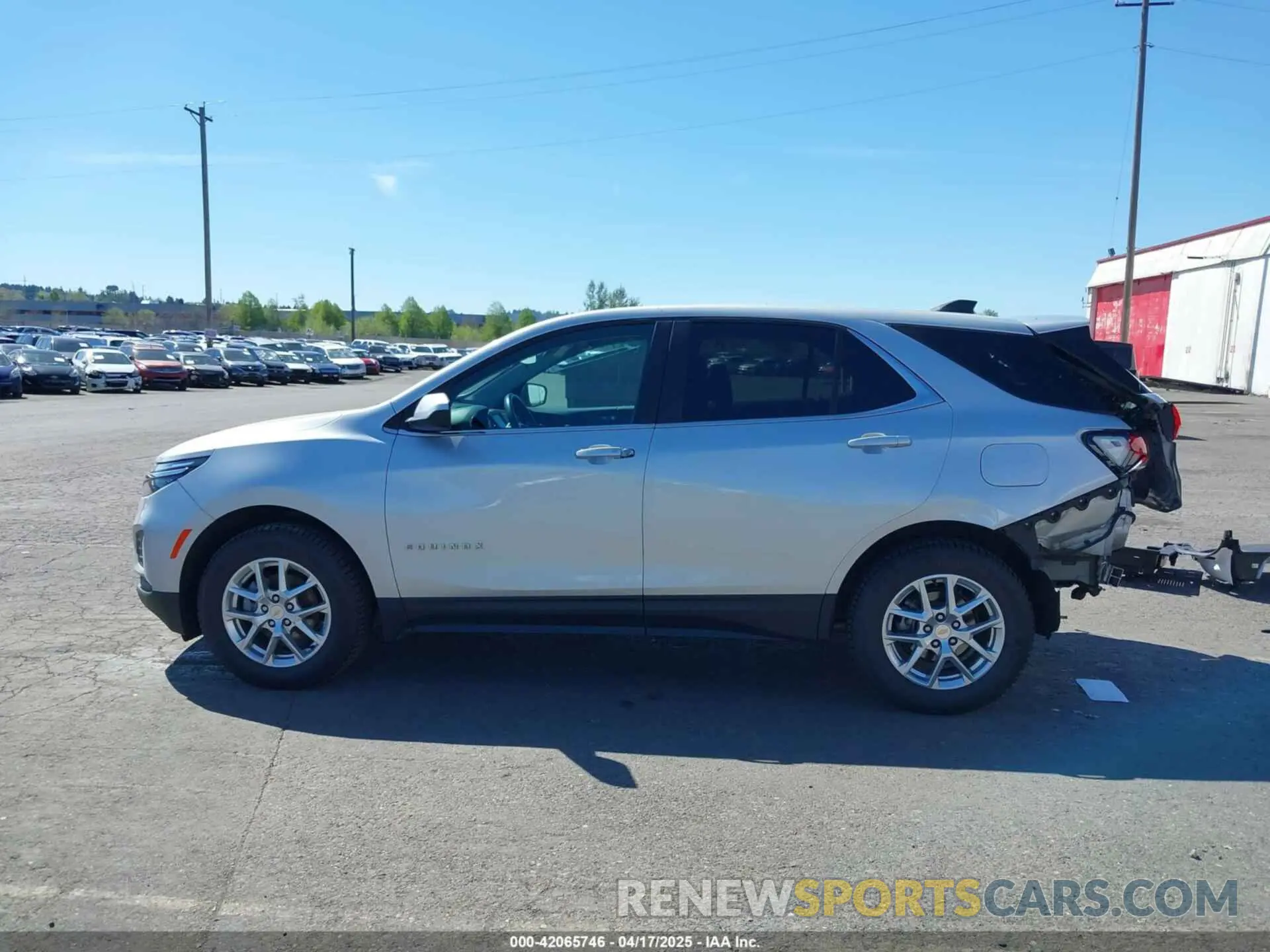 15 Photograph of a damaged car 3GNAXTEVXNL225291 CHEVROLET EQUINOX 2022