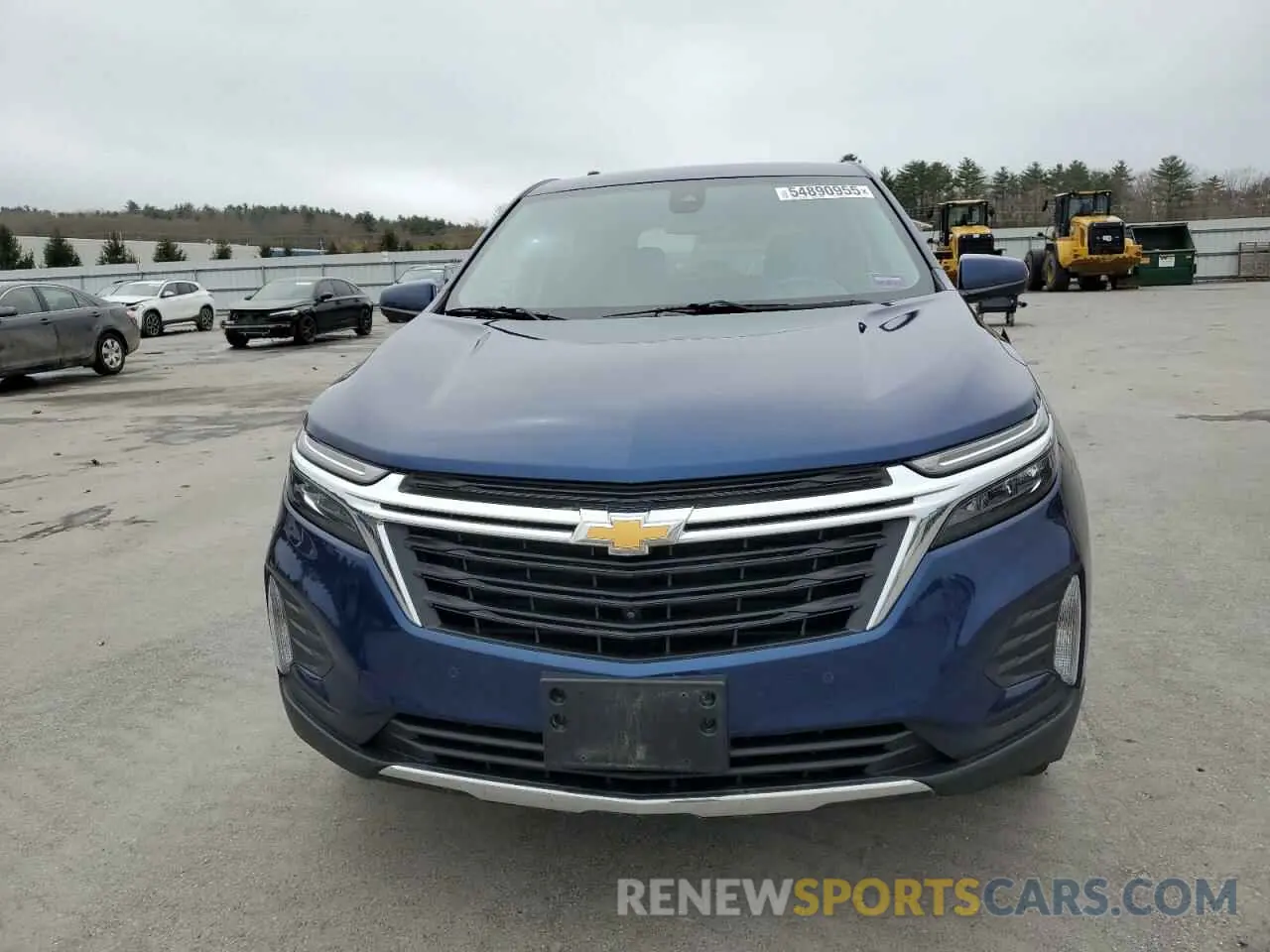 5 Photograph of a damaged car 3GNAXUEV0NL153796 CHEVROLET EQUINOX 2022