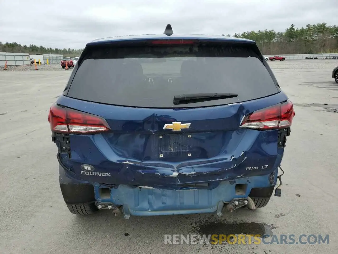 6 Photograph of a damaged car 3GNAXUEV0NL153796 CHEVROLET EQUINOX 2022