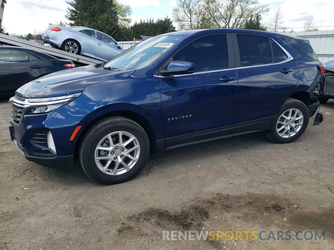 1 Photograph of a damaged car 3GNAXUEV0NL159601 CHEVROLET EQUINOX 2022
