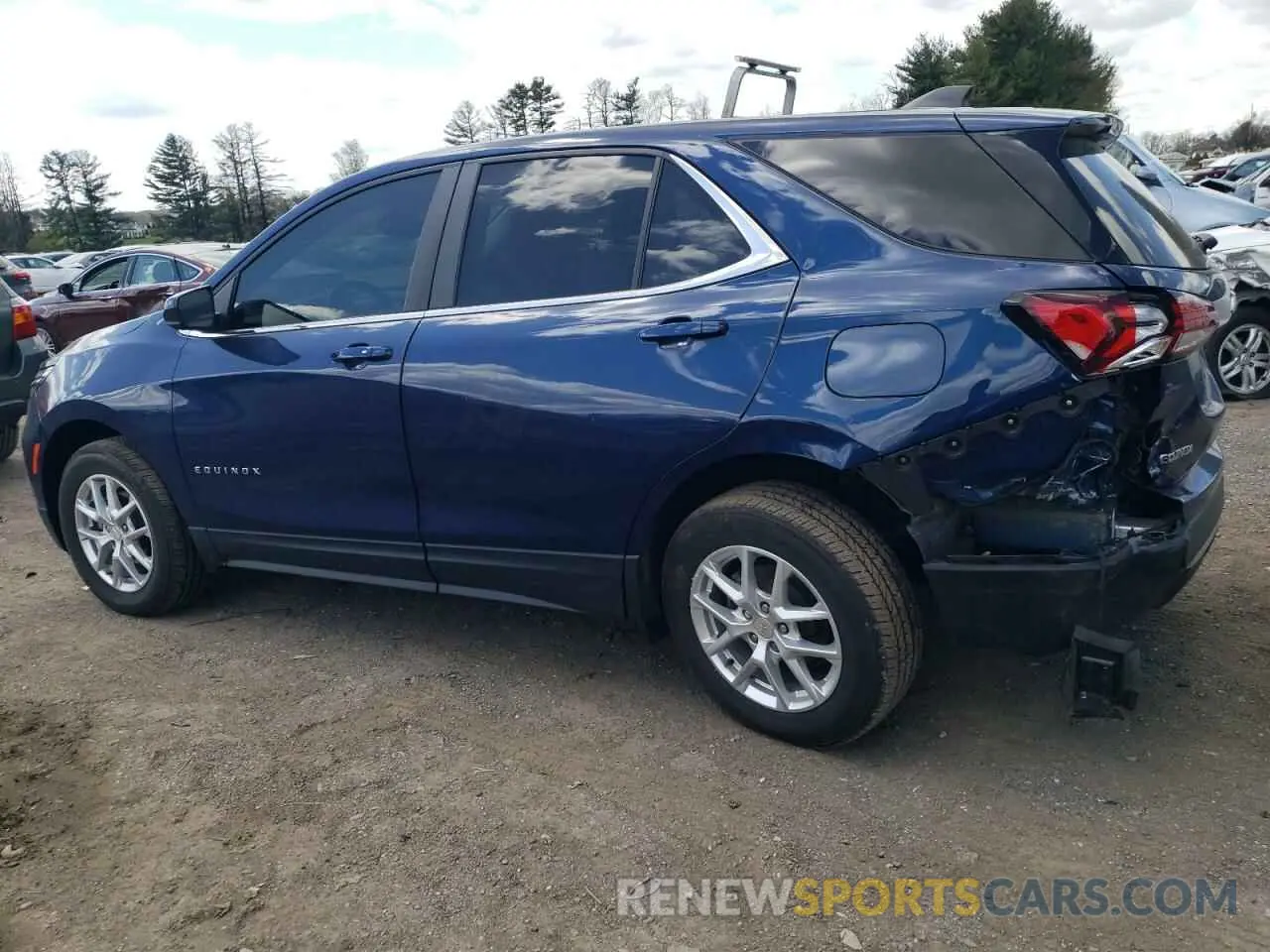 2 Photograph of a damaged car 3GNAXUEV0NL159601 CHEVROLET EQUINOX 2022
