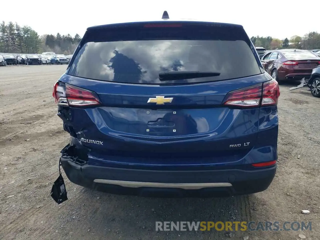 6 Photograph of a damaged car 3GNAXUEV0NL159601 CHEVROLET EQUINOX 2022