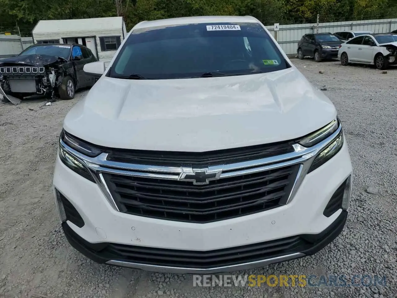 5 Photograph of a damaged car 3GNAXUEV0NL161588 CHEVROLET EQUINOX 2022