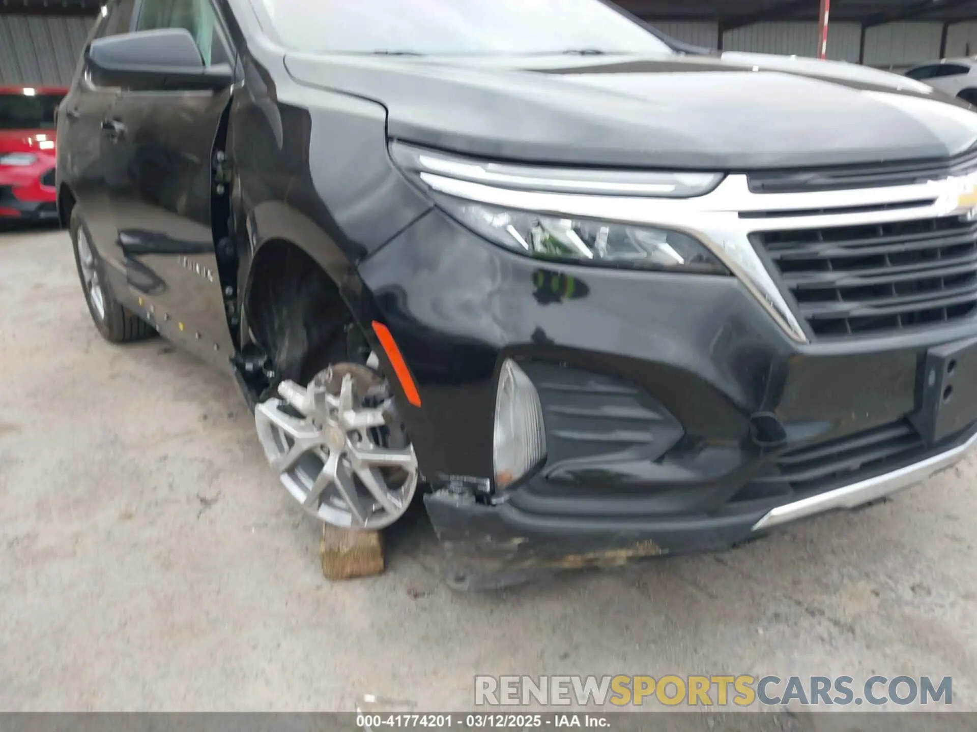 6 Photograph of a damaged car 3GNAXUEV0NL206528 CHEVROLET EQUINOX 2022
