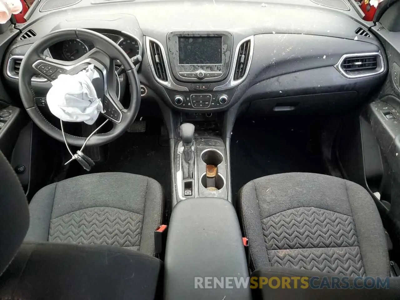 8 Photograph of a damaged car 3GNAXUEV0NL214757 CHEVROLET EQUINOX 2022