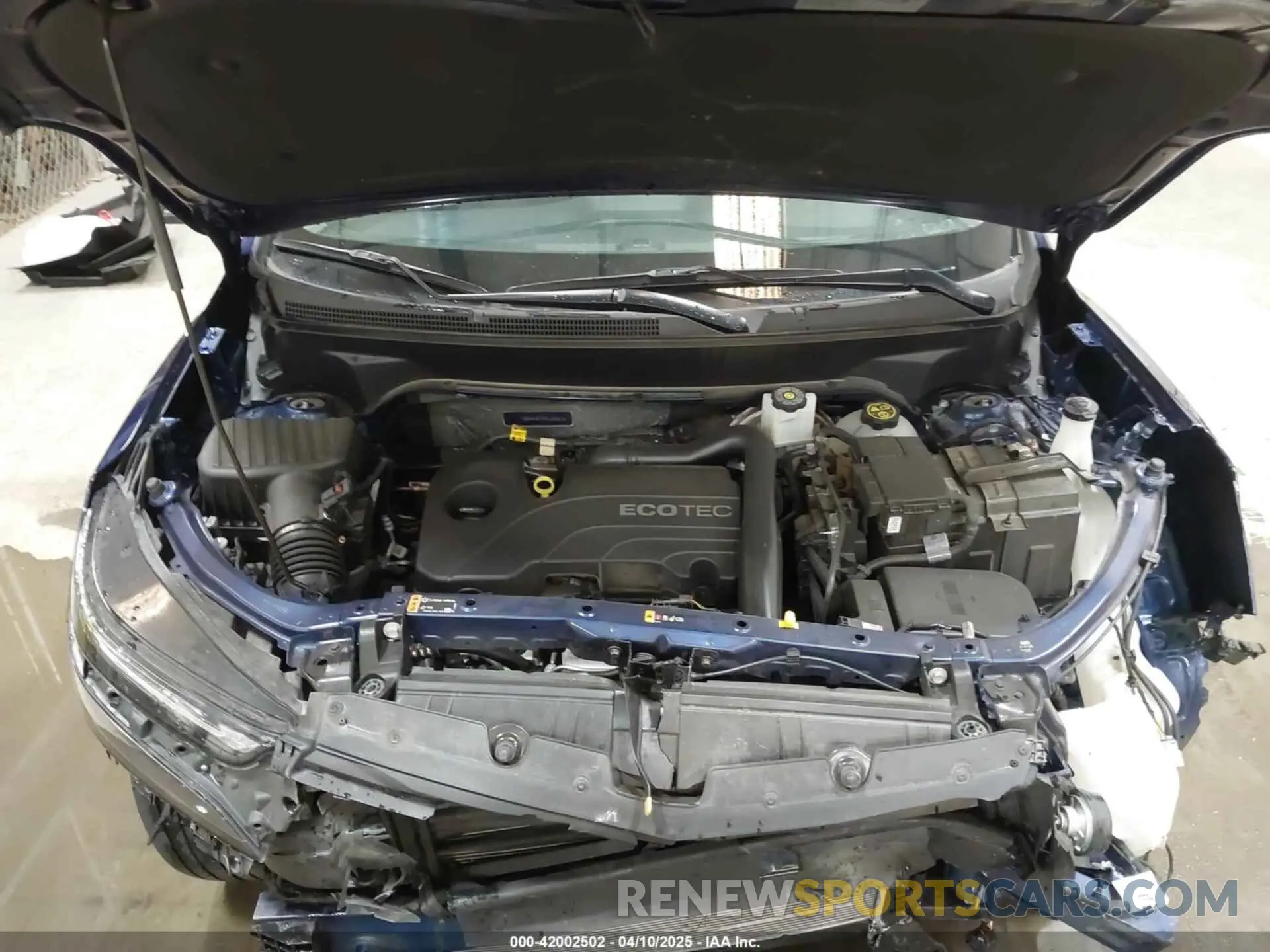 10 Photograph of a damaged car 3GNAXUEV0NL223572 CHEVROLET EQUINOX 2022